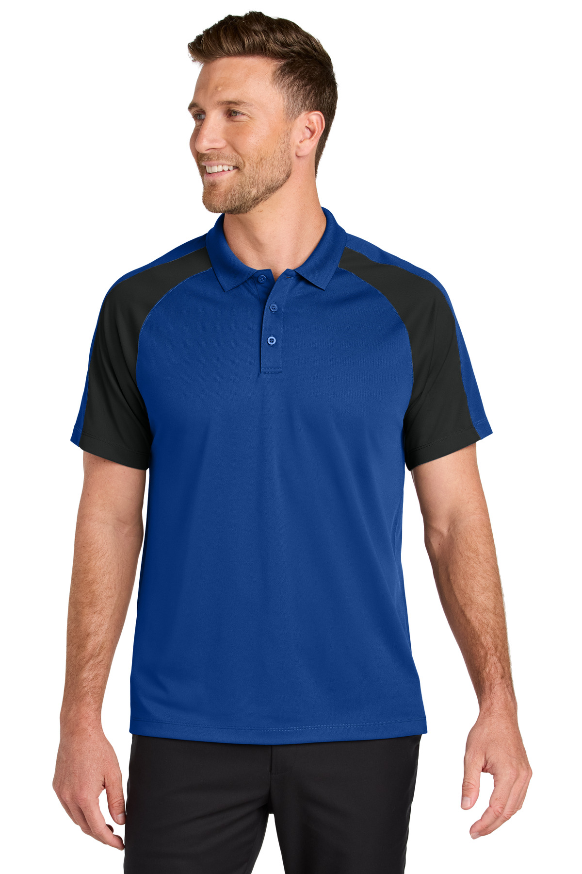 Port Authority ® Wearever Performance Pique Colorblock Polo K247 - Image 5
