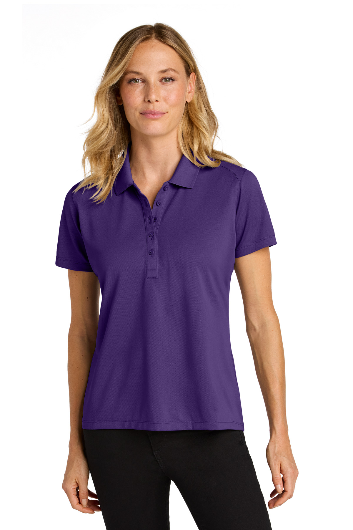 Port Authority ® Women's Wearever Performance Pique Polo LK240 - Image 2