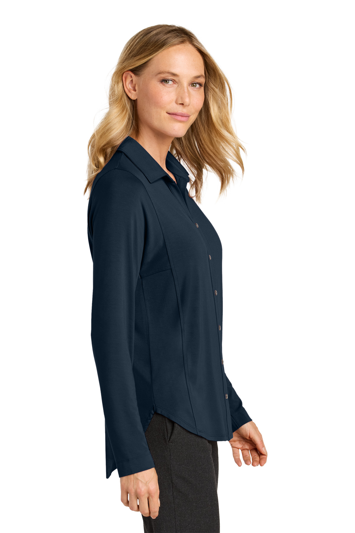 Port Authority Women's Luxe Knit Button Tunic LK5602