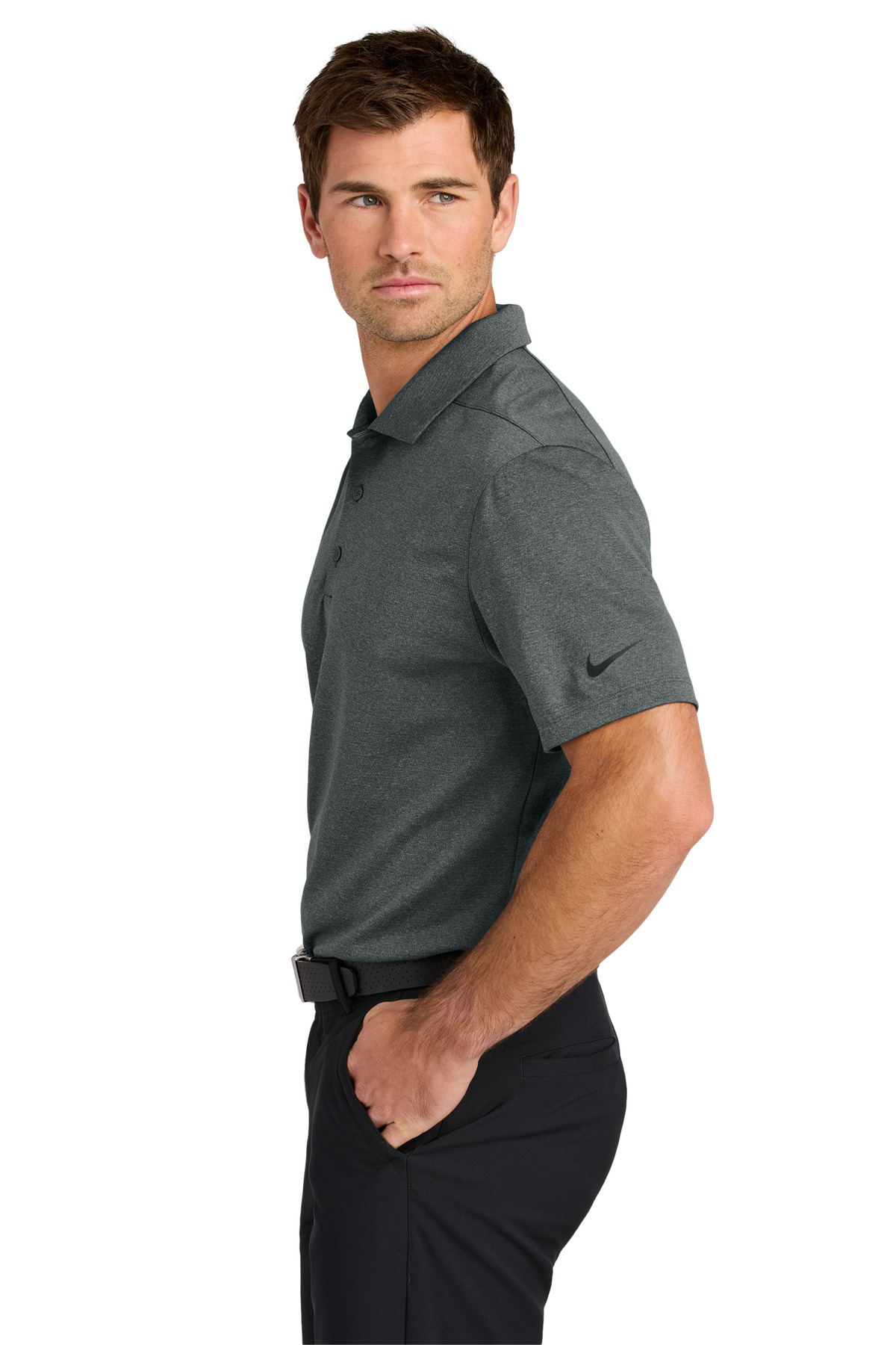 Nike Dri-FIT Smooth Heather Polo NKFQ4794
