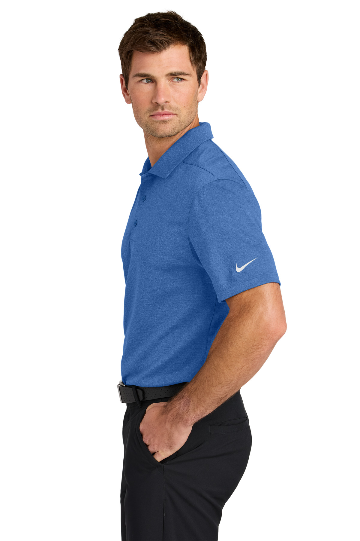 Nike Dri-FIT Smooth Heather Polo NKFQ4794