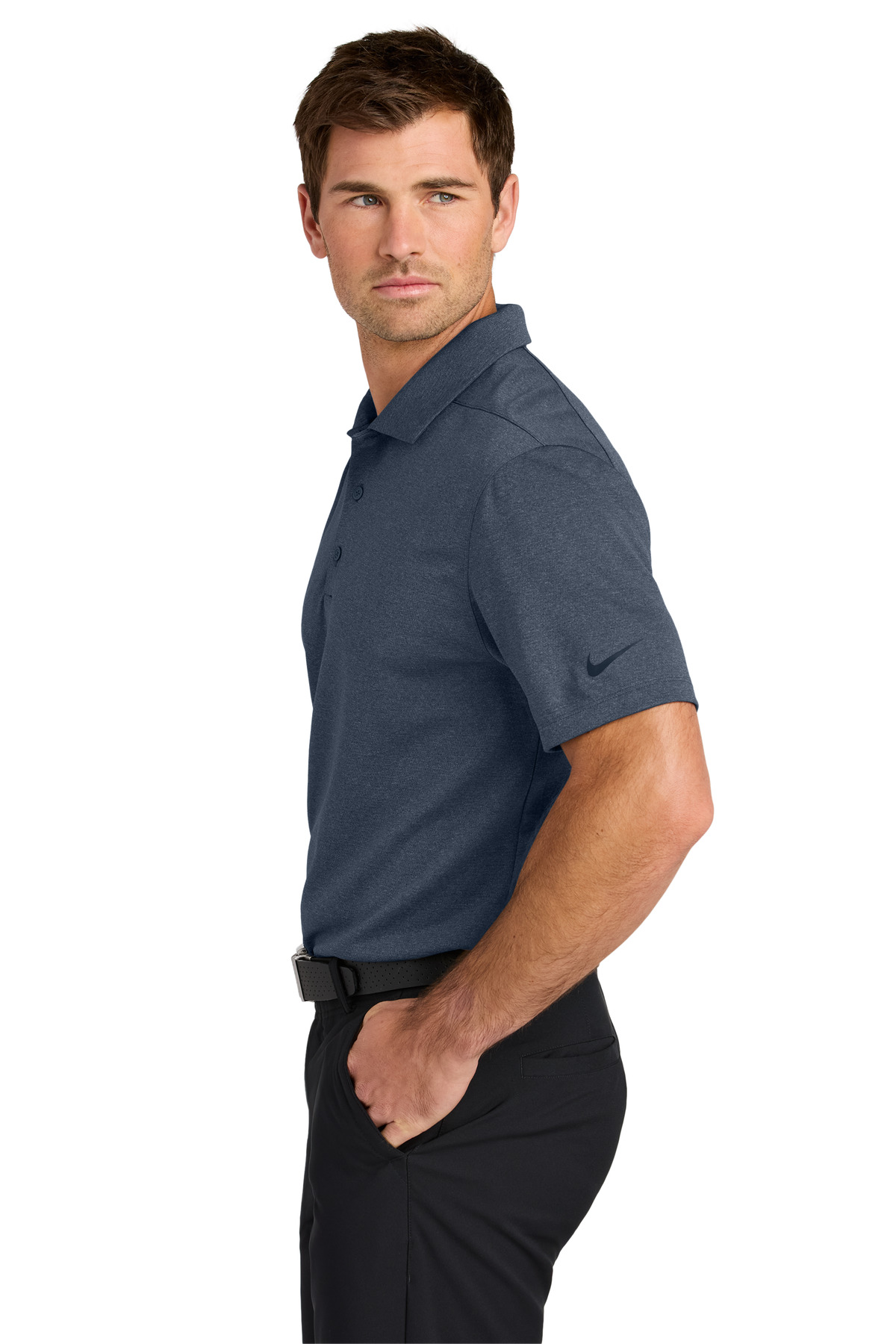 Nike Dri-FIT Smooth Heather Polo NKFQ4794