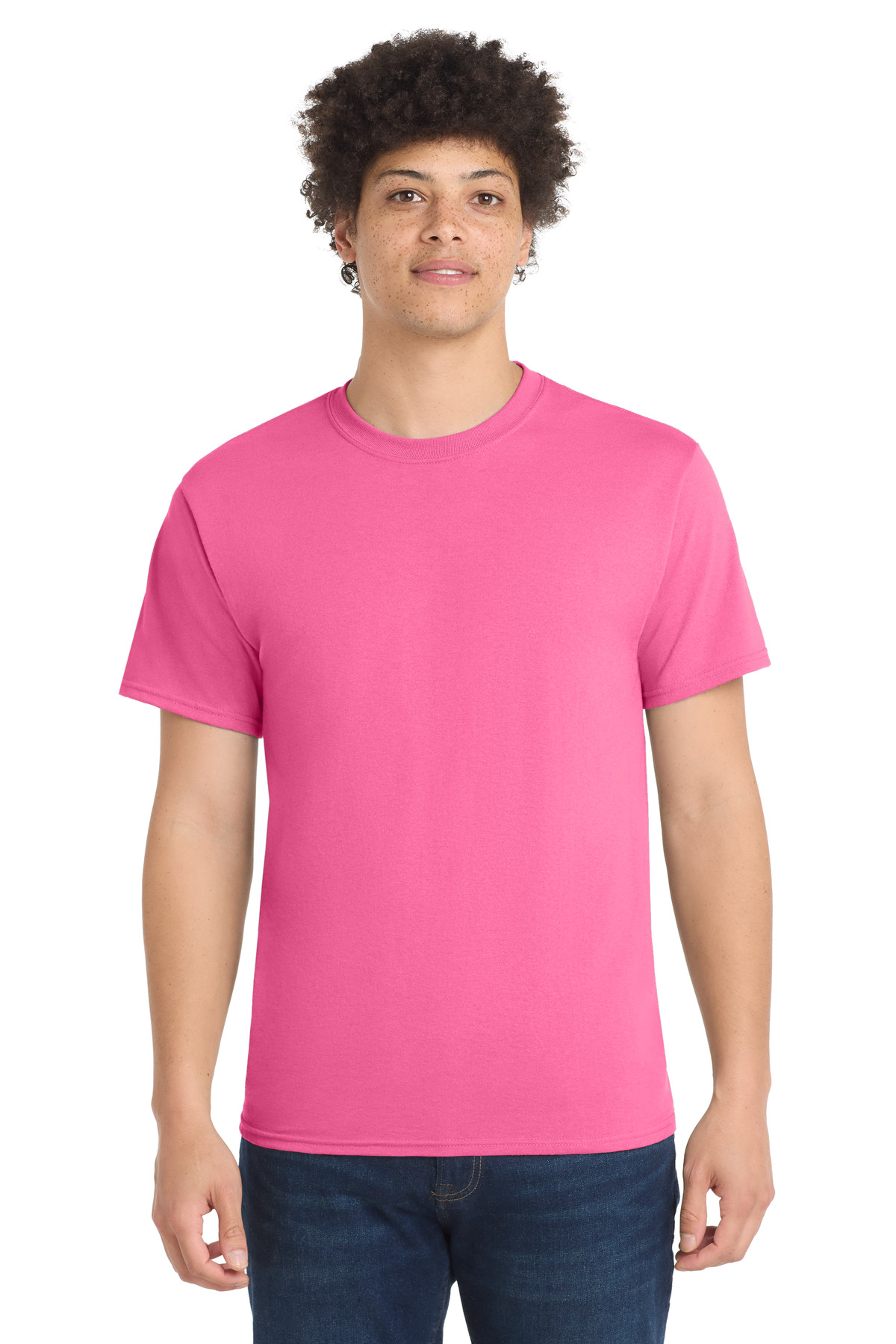 Port & Co Core Blend Tee. PC55