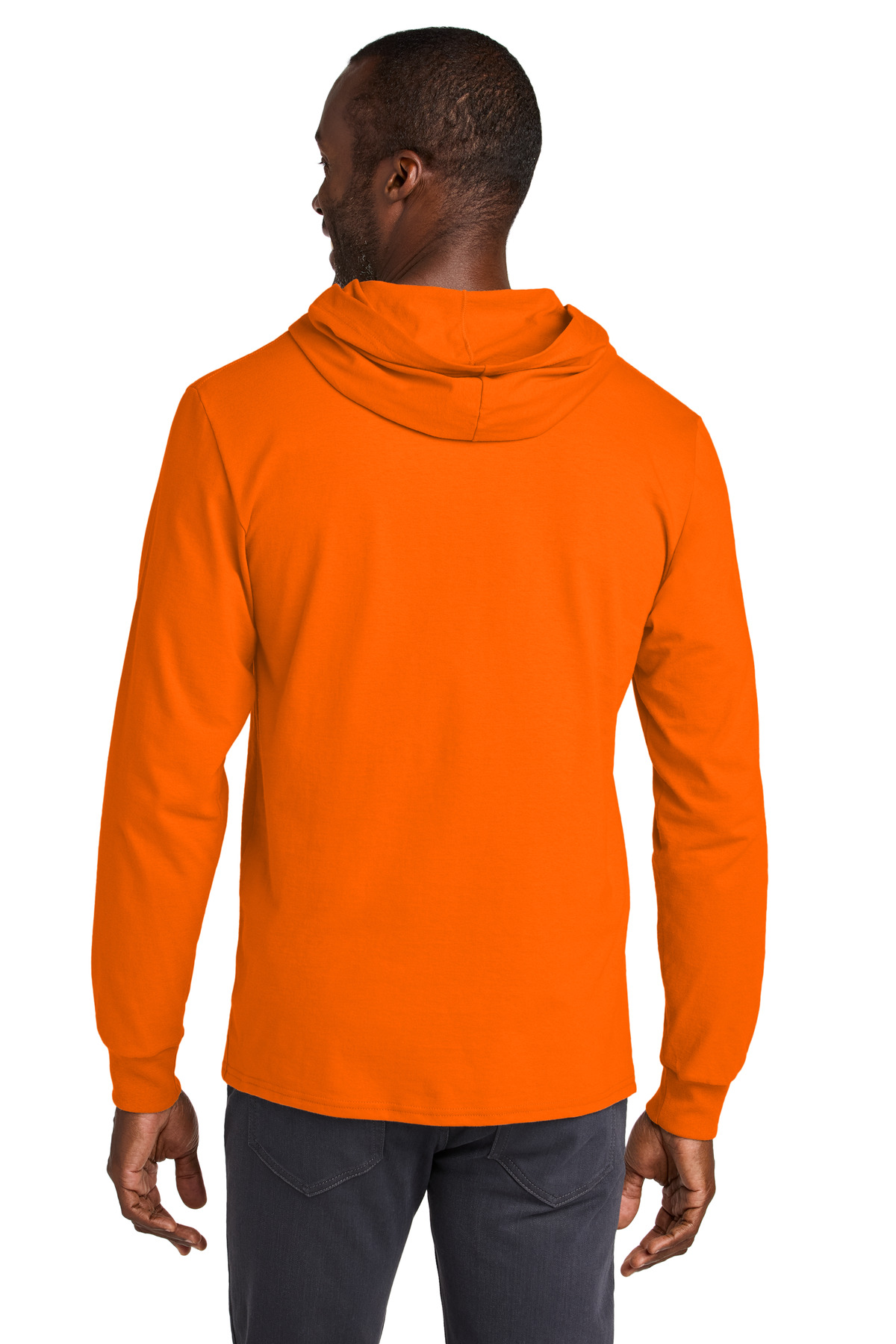 Jerzees Classics Unisex Cotton Long Sleeve Hooded T-Shirt 363LH