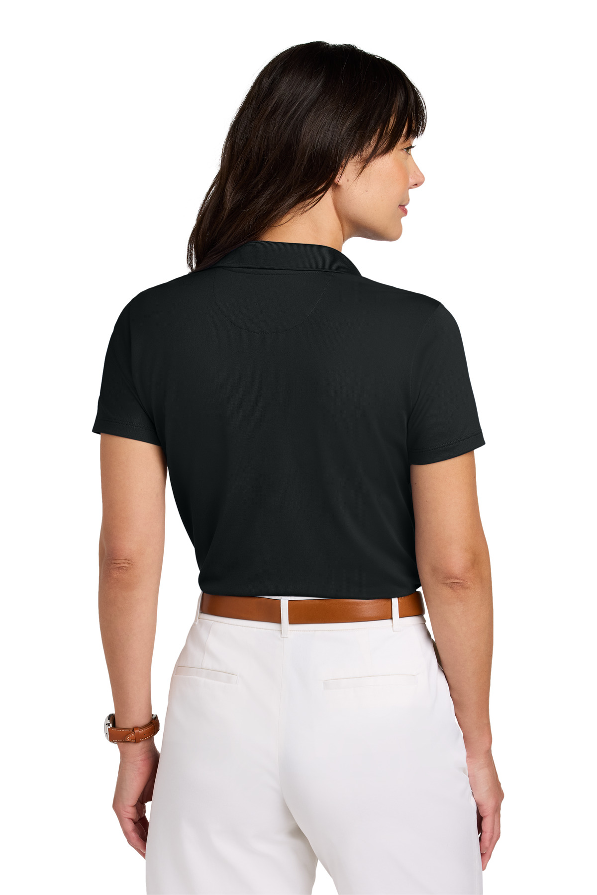 Brooks Brothers Women's Mesh Pique Performance Polo BB18221
