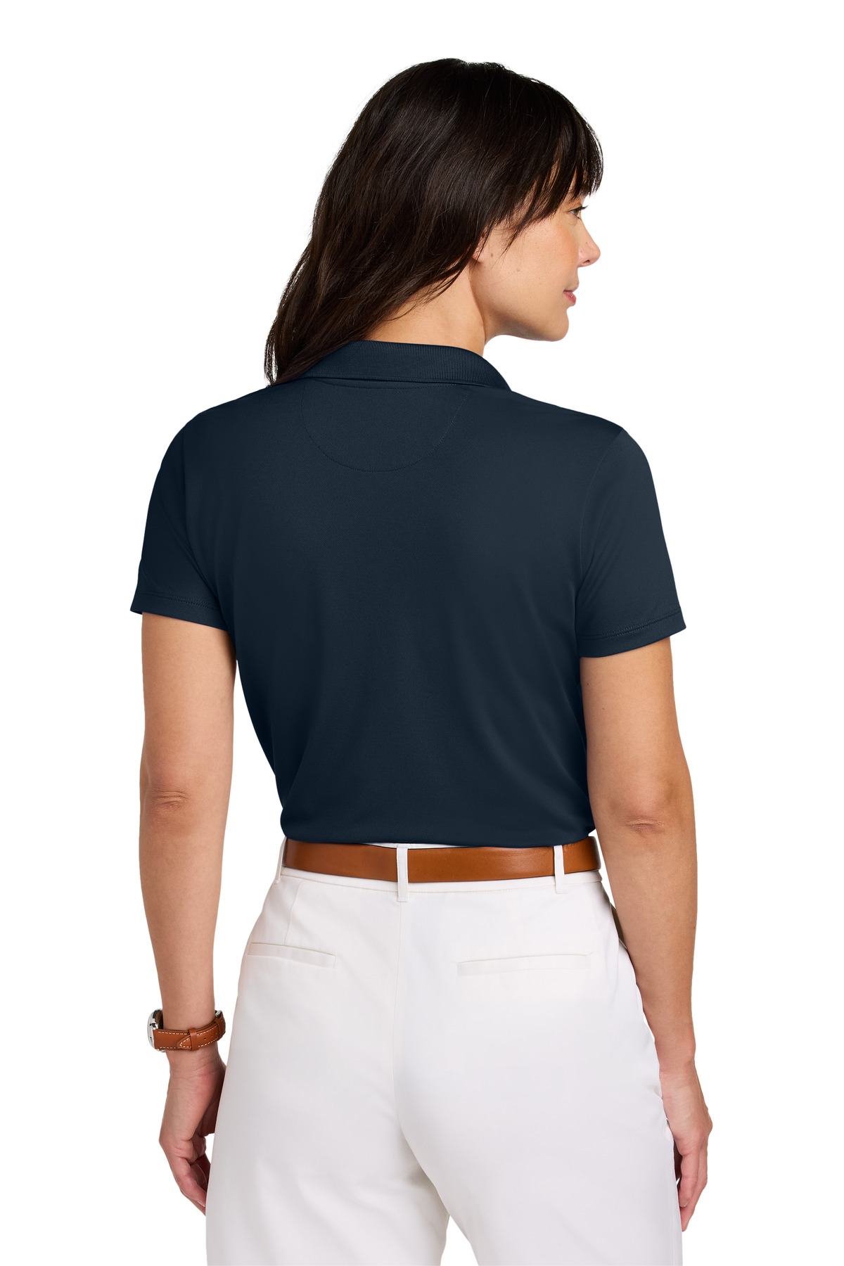 Brooks Brothers Women's Mesh Pique Performance Polo BB18221