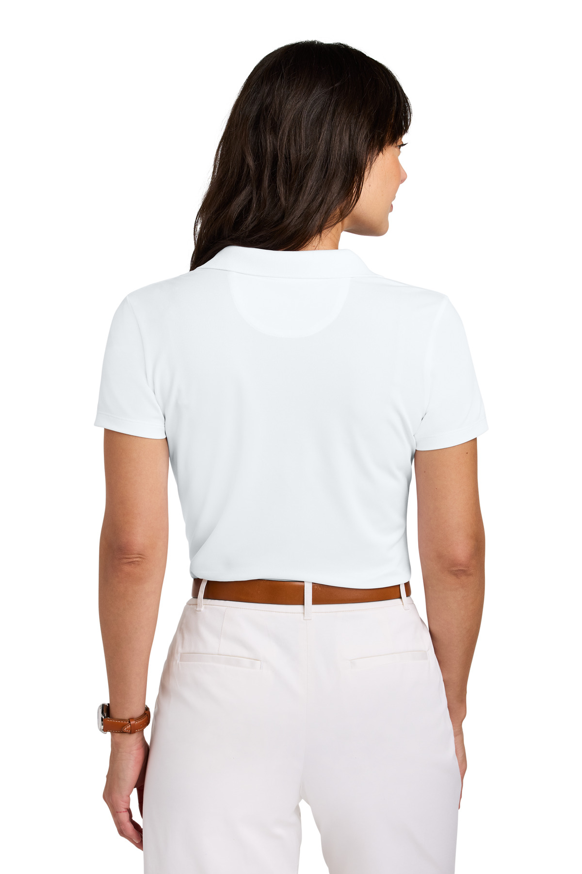 Brooks Brothers Women's Mesh Pique Performance Polo BB18221