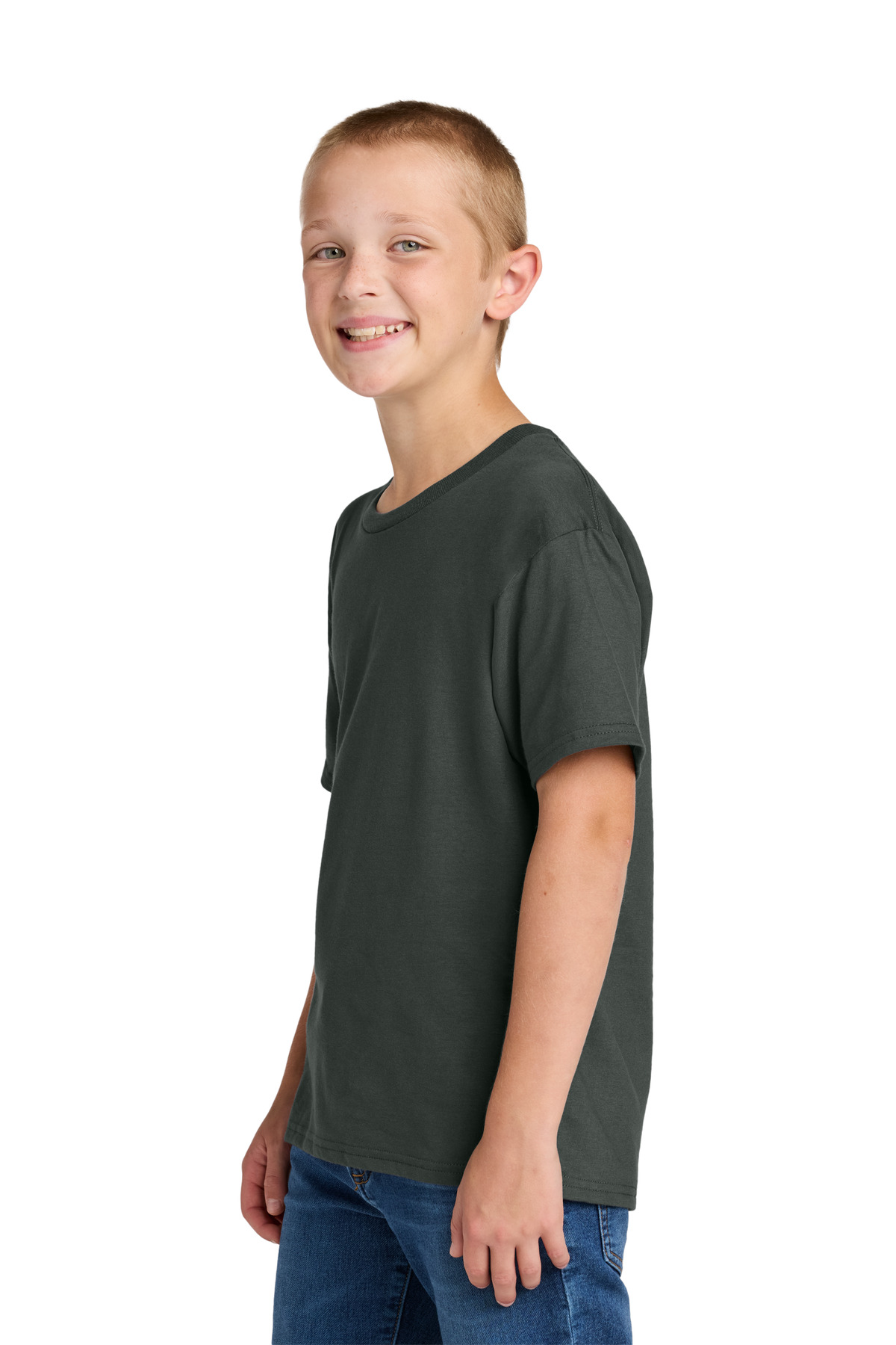 Jerzees Ultimate Youth Ring Spun T-Shirt IC46B