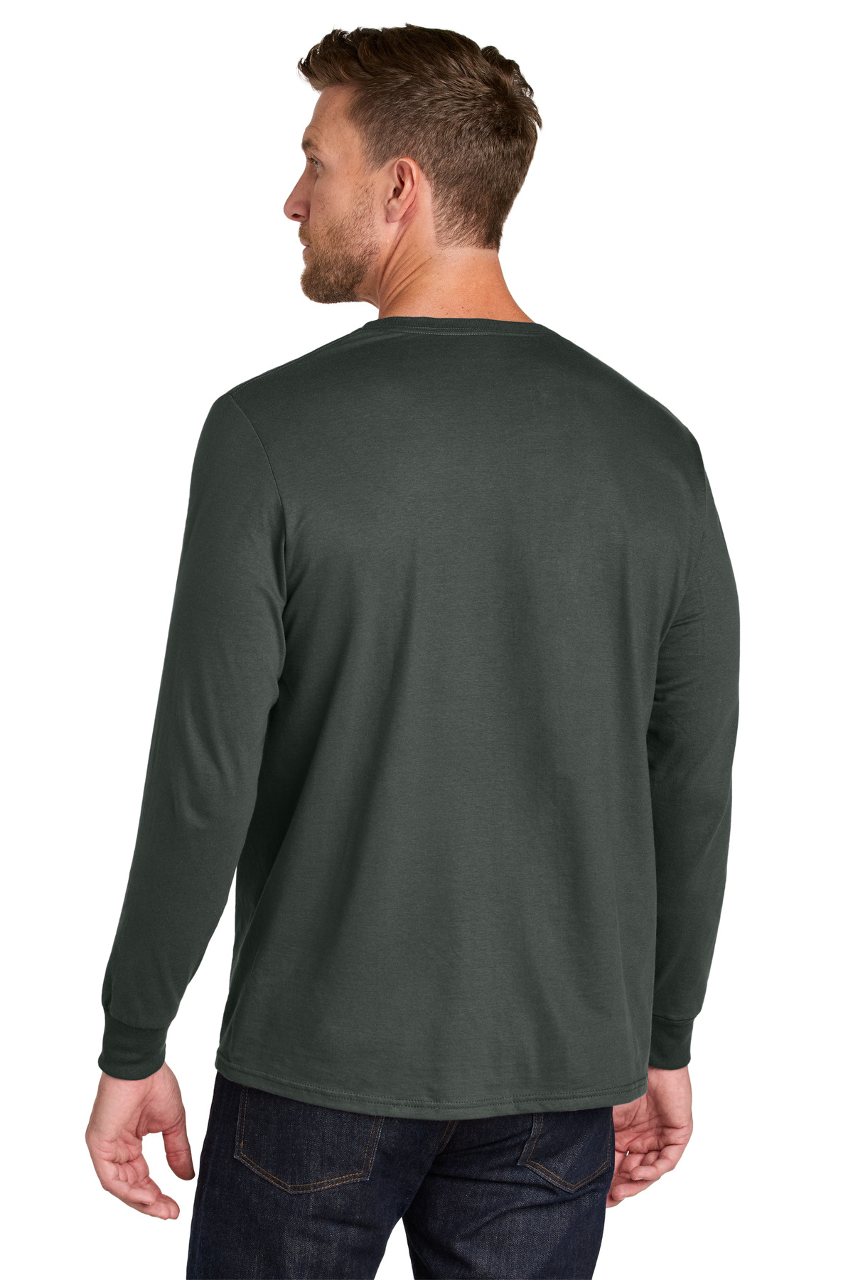 Jerzees Ultimate Unisex Ring Spun Long Sleeve T-Shirt IC46L