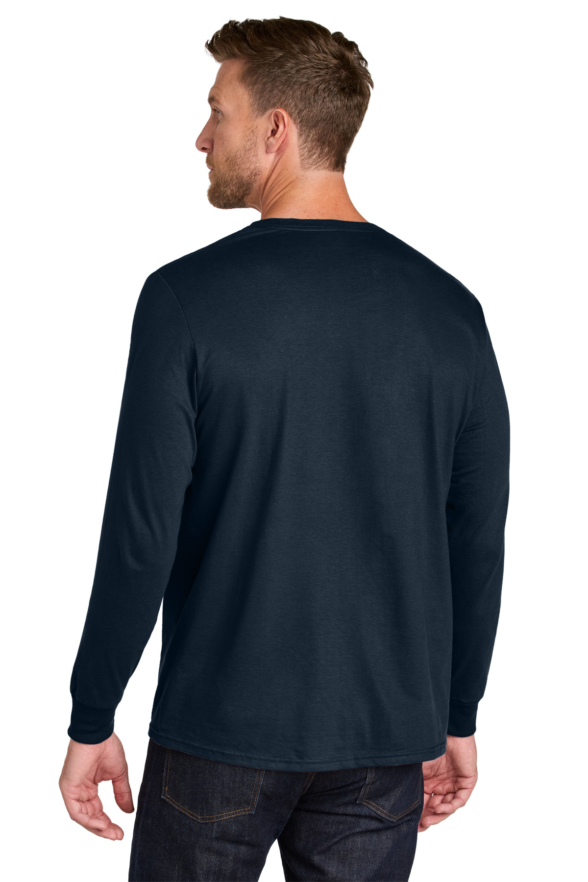 Jerzees Ultimate Unisex Ring Spun Long Sleeve T-Shirt IC46L