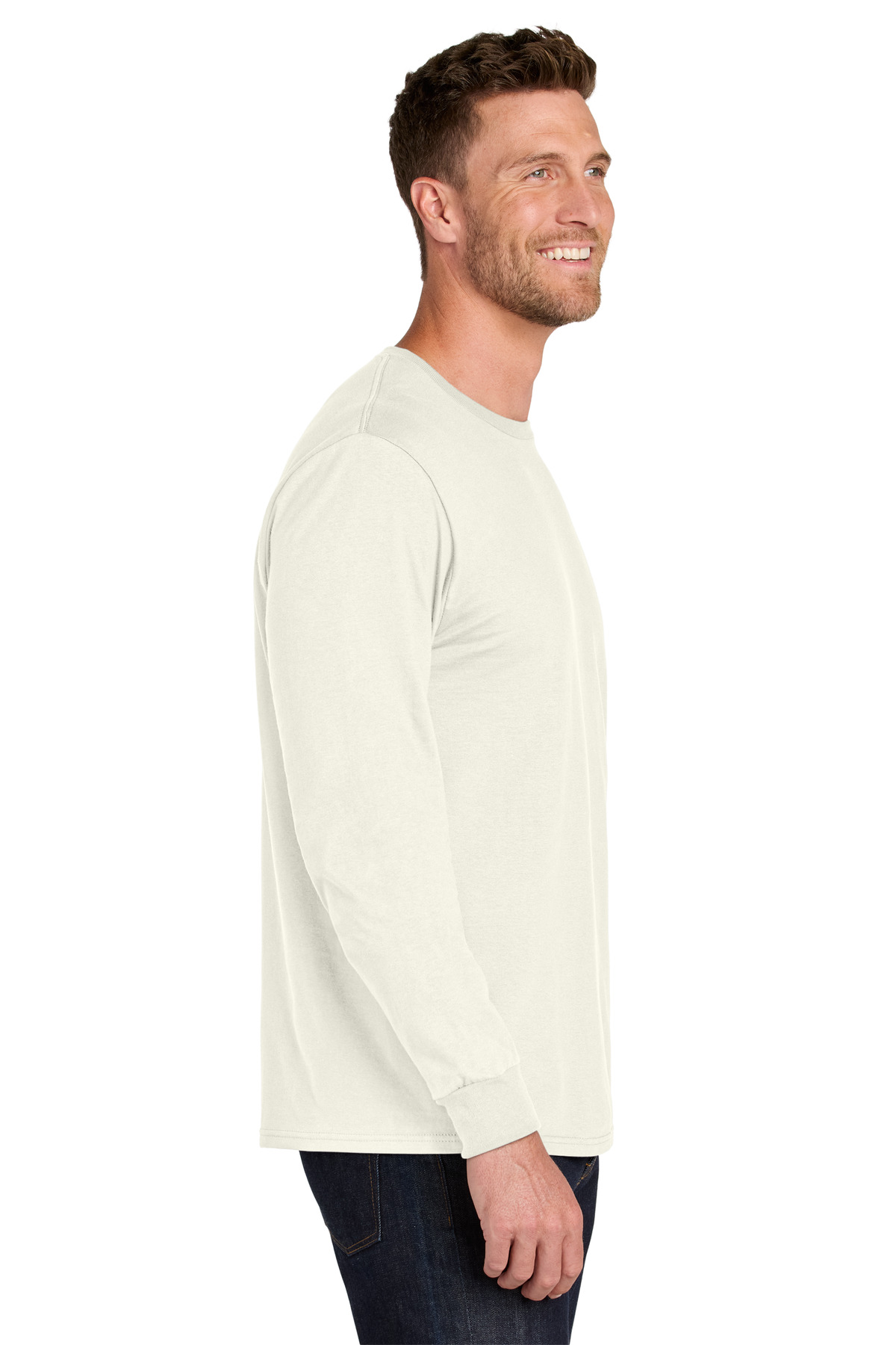 Jerzees Ultimate Unisex Ring Spun Long Sleeve T-Shirt IC46L