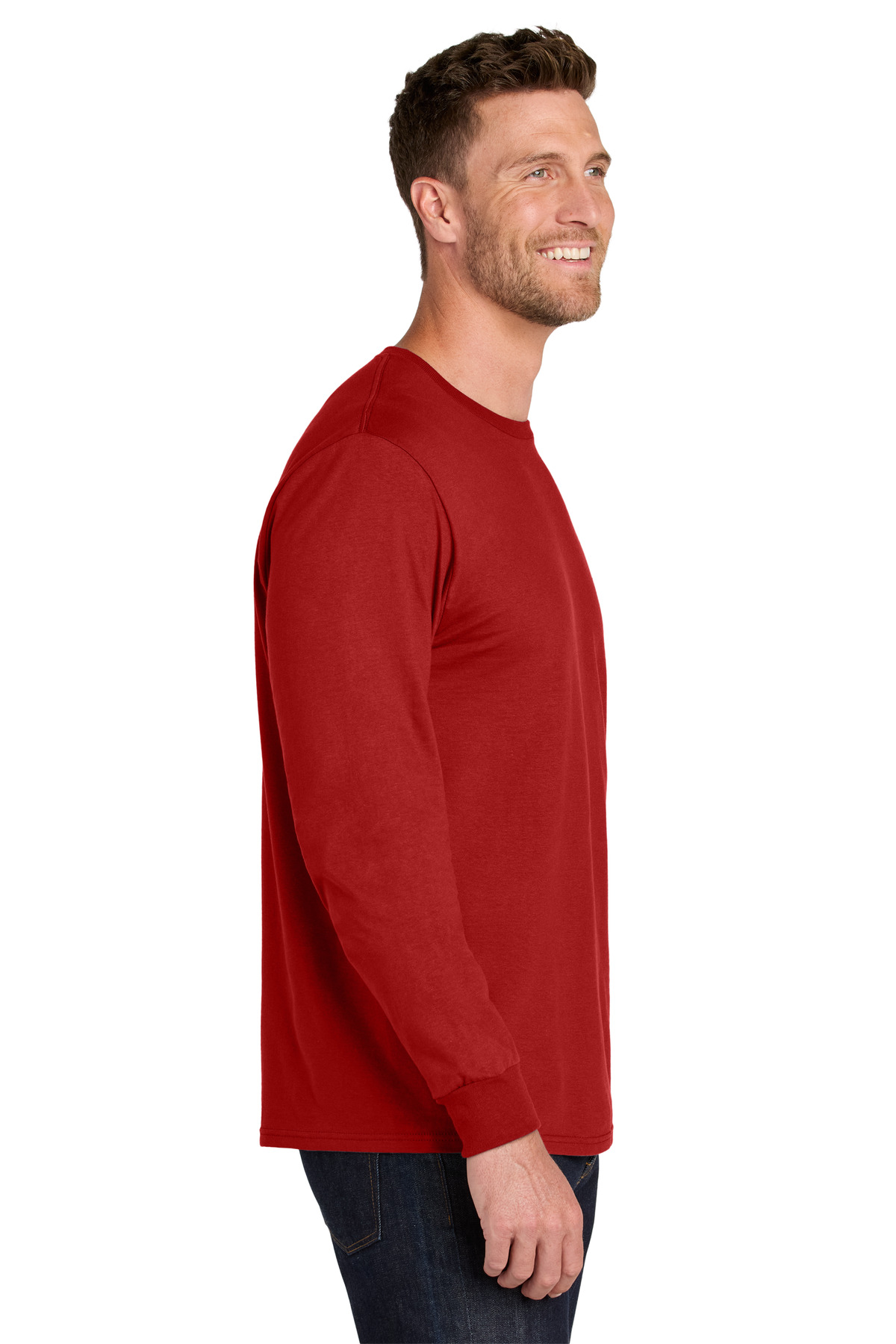 Jerzees Ultimate Unisex Ring Spun Long Sleeve T-Shirt IC46L