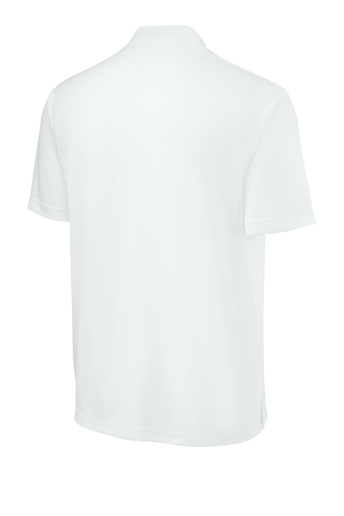 Sport-Tek Dri-Mesh Polo. K469 in White — Back