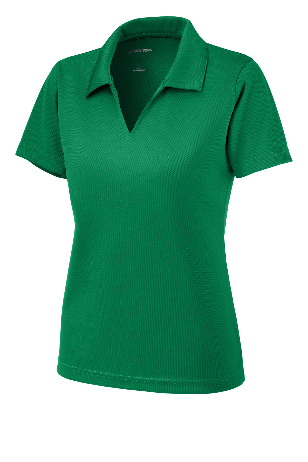 Sport-Tek Women's Dri-Mesh V-Neck Polo. L469