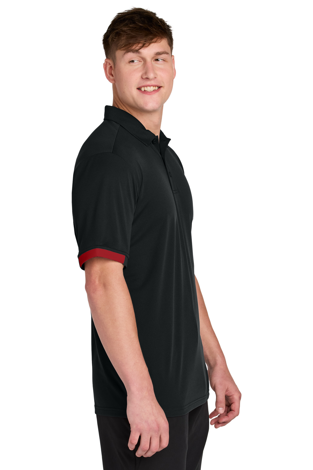 Sport-Tek Club Colorblock Polo ST444