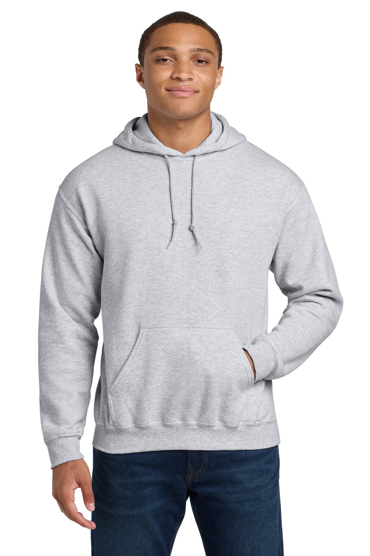 Gildan ®  - Heavy Blend ™  Hooded Sweatshirt.  18500 - Front Model