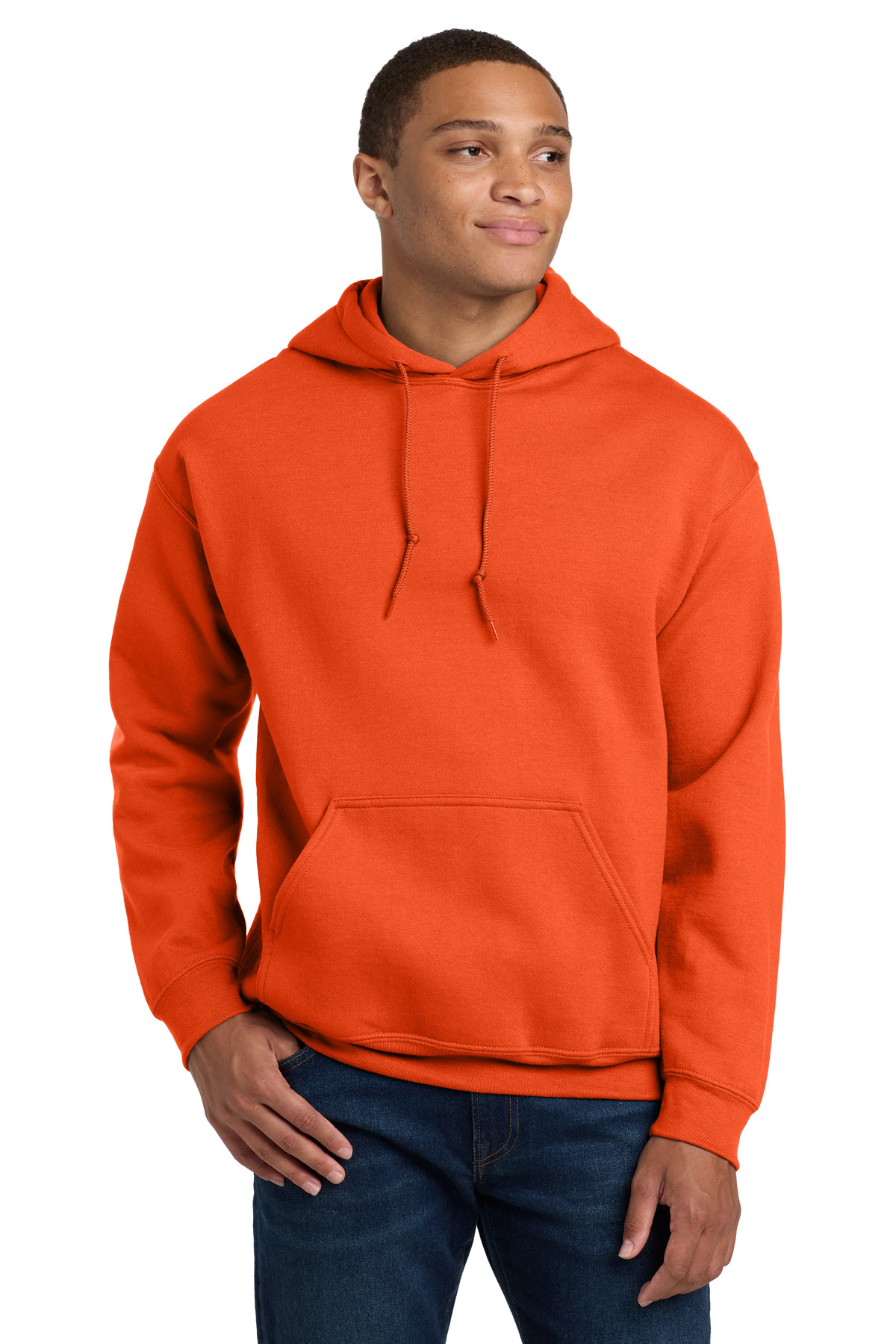 Gildan ®  - Heavy Blend ™  Hooded Sweatshirt.  18500 - Front Model