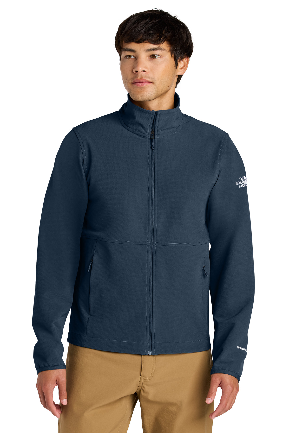 The North Face ®  Edge Stretch Soft Shell Jacket NF0A8ENN - Front Model