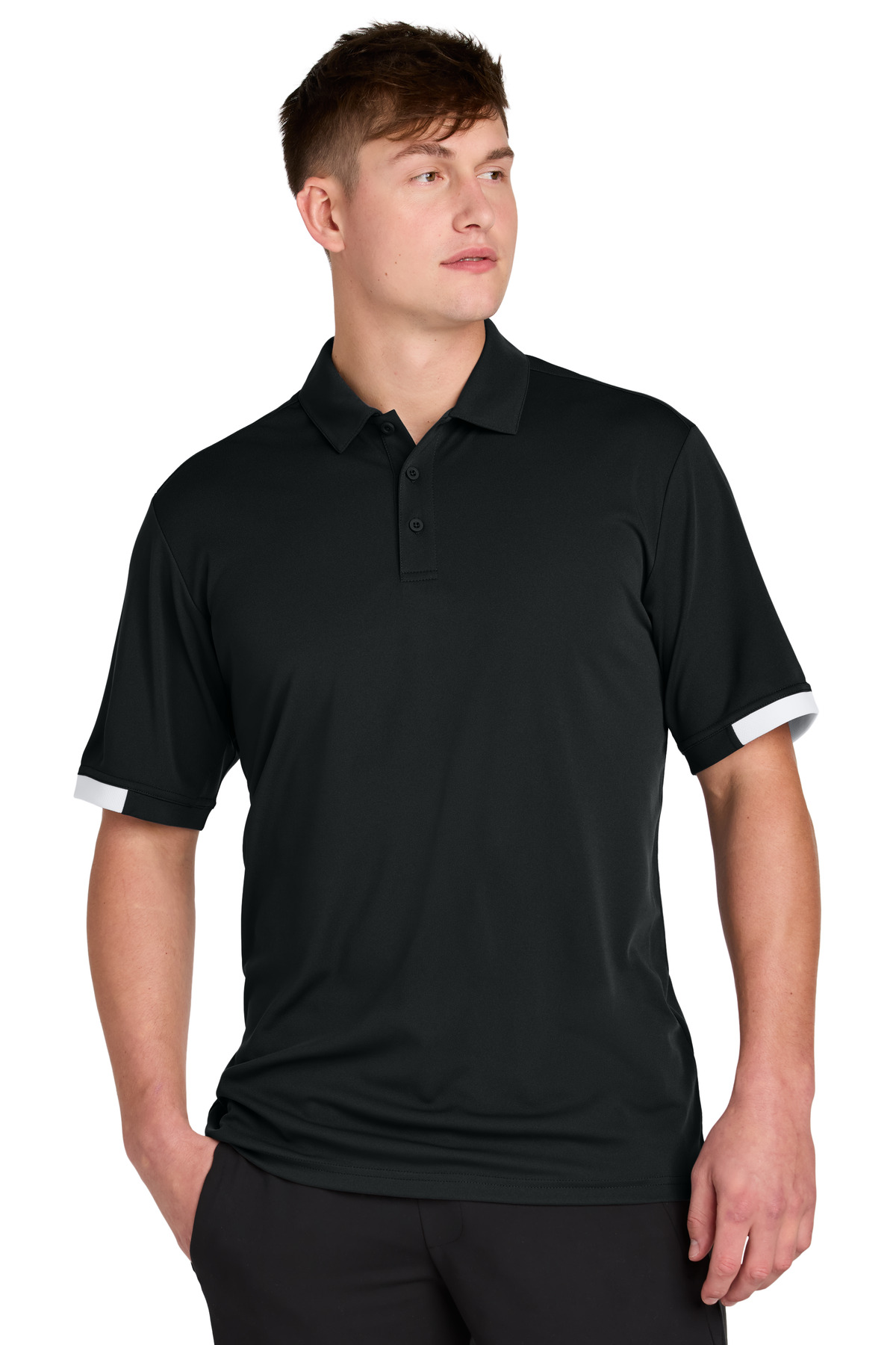 Sport-Tek Club Colorblock Polo