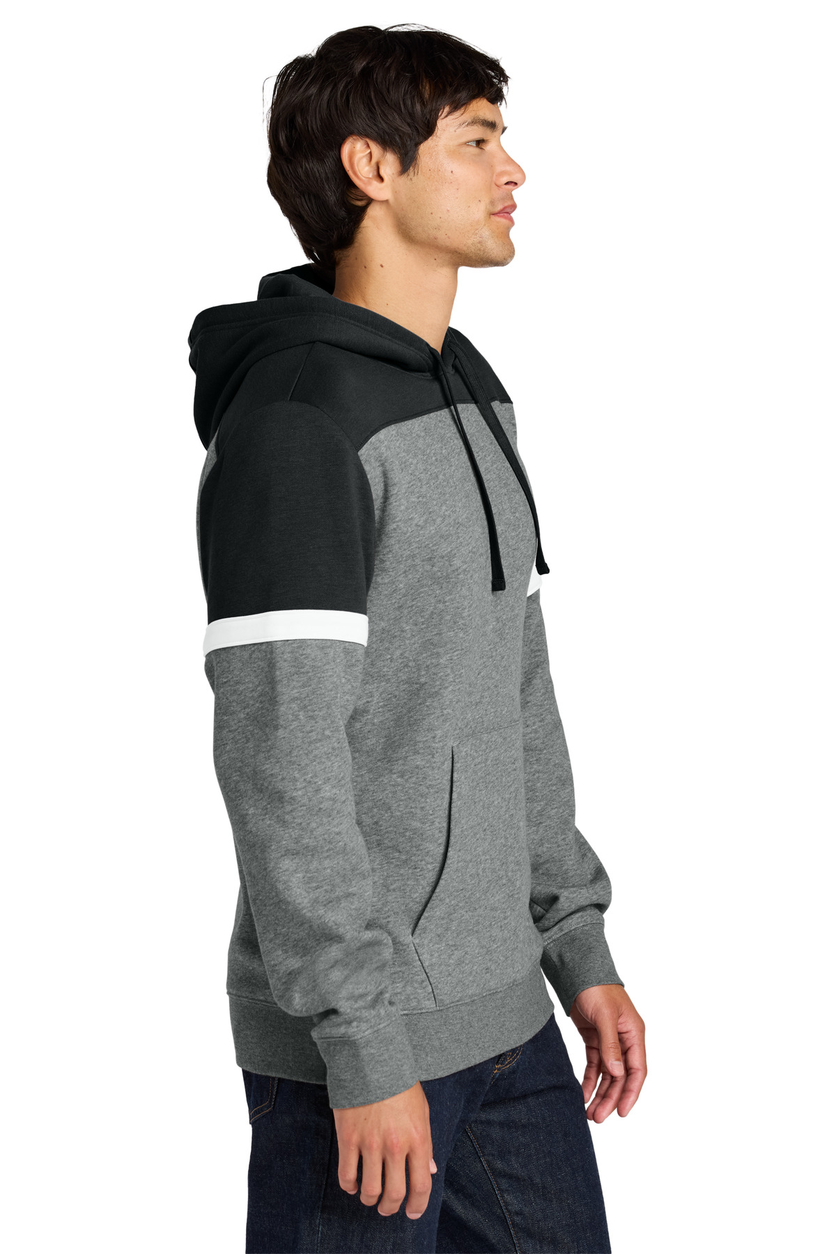 Sport-Tek Drive Fleece Colorblock Hoodie STF205