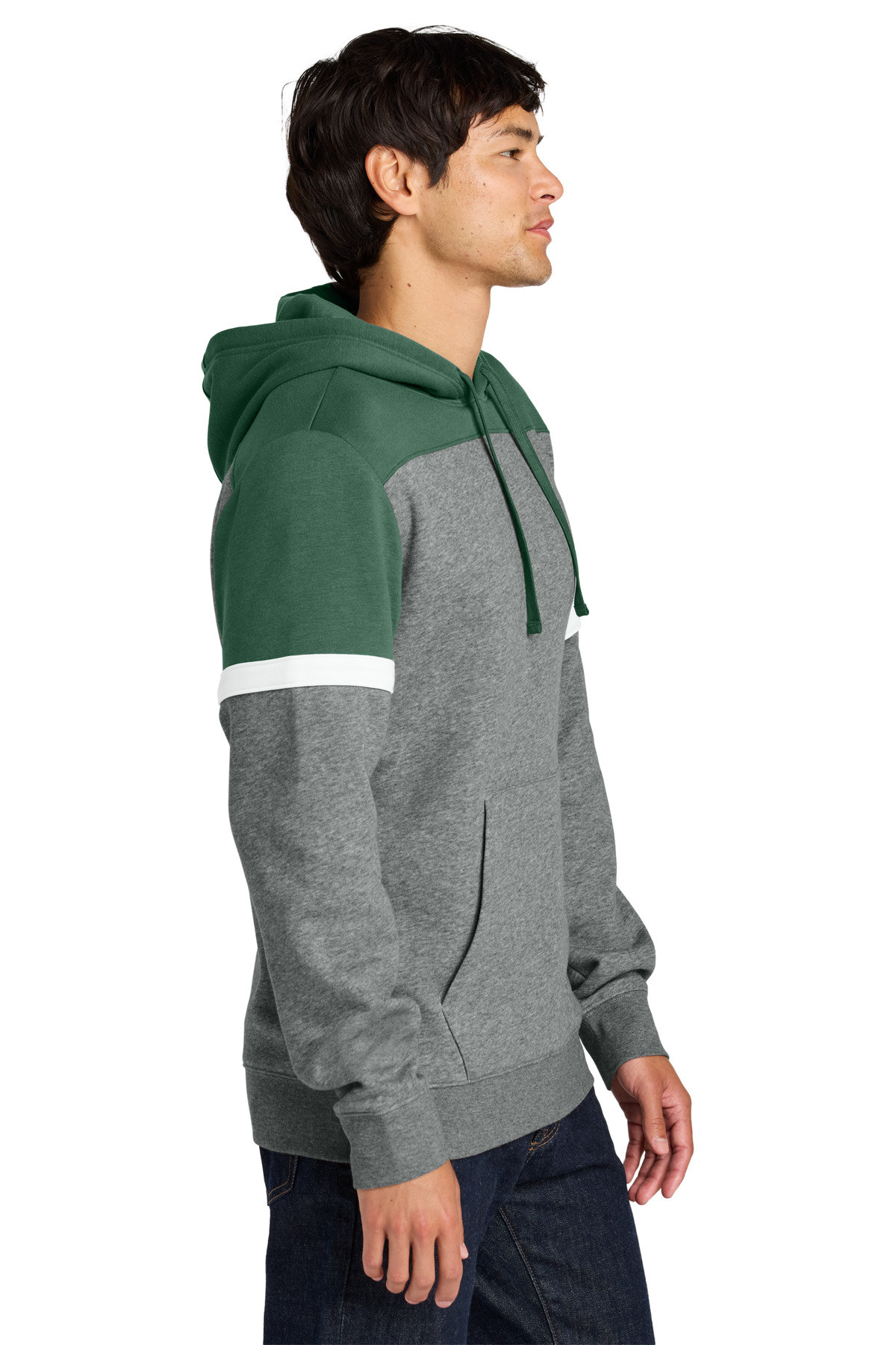 Sport-Tek Drive Fleece Colorblock Hoodie STF205