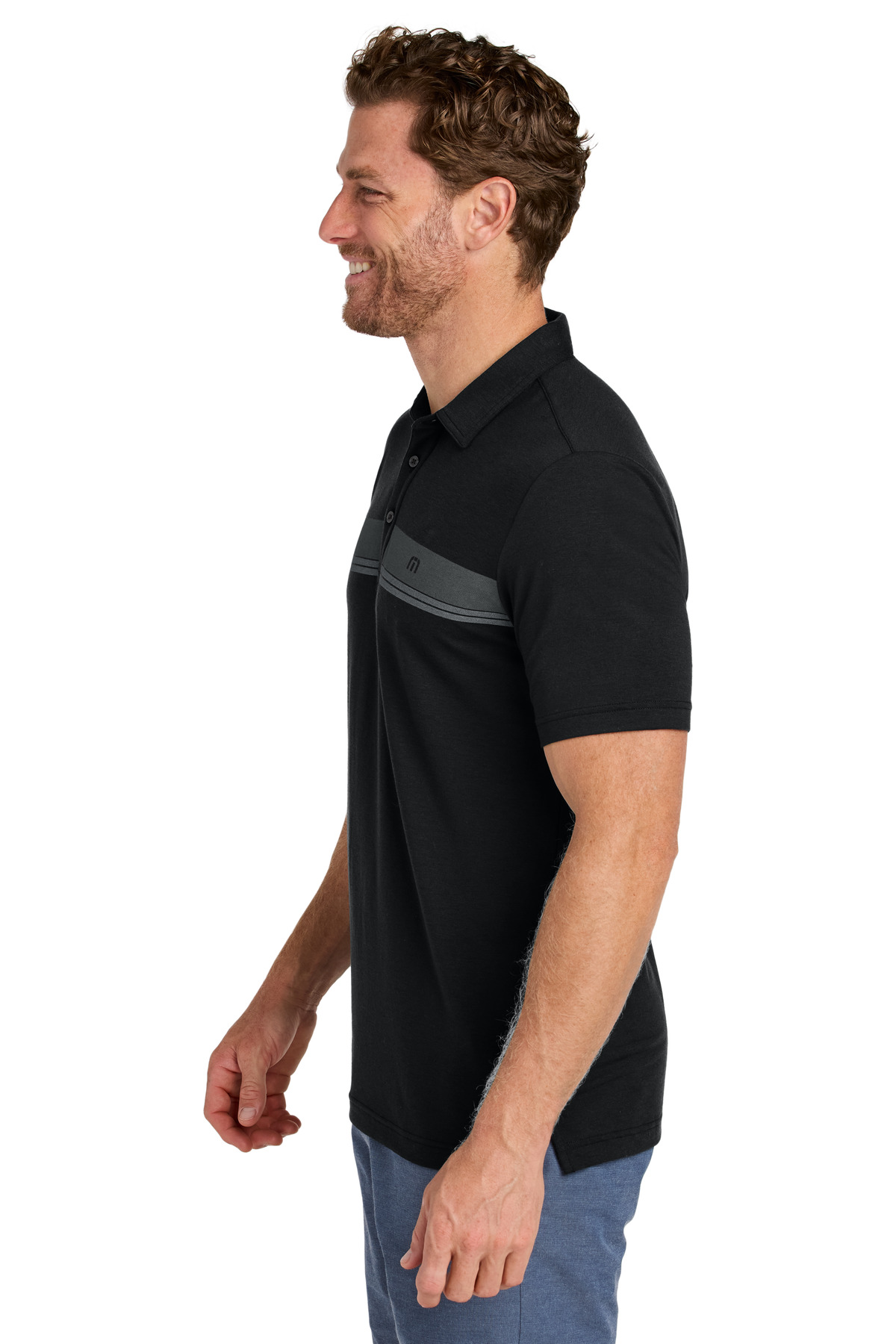 TravisMathew Glenview Stripe Polo TMA41462