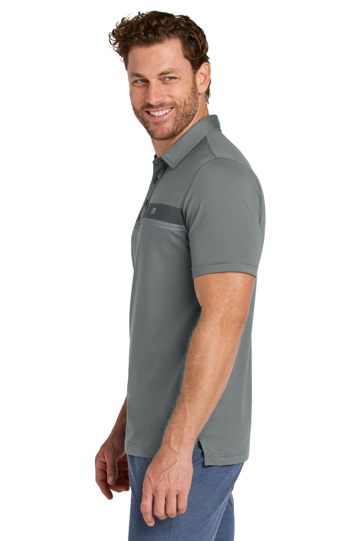 TravisMathew Glenview Stripe Polo TMA41462
