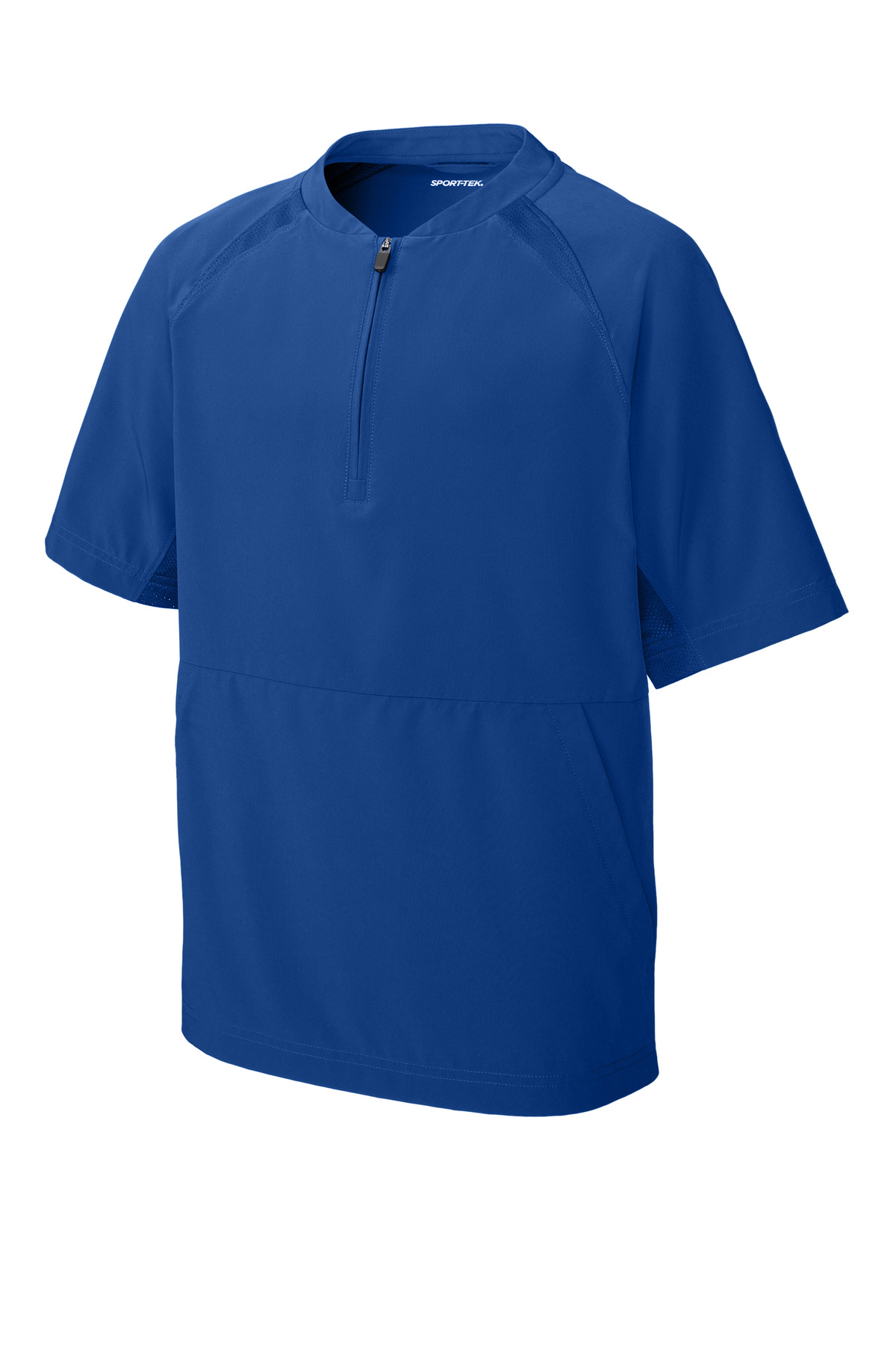 Sport-Tek Youth Repeat 1/2-Zip Short Sleeve Jacket YJST489