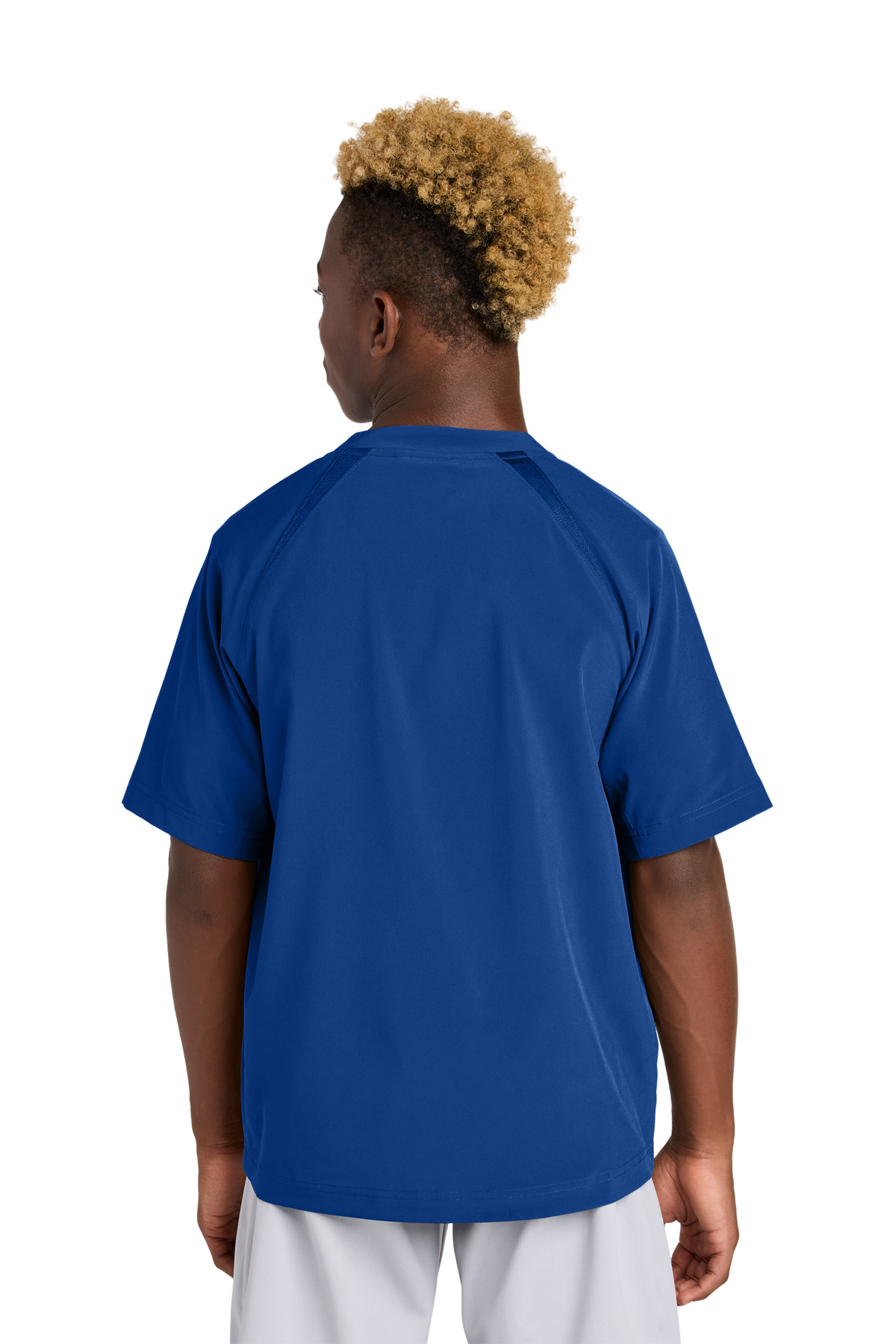 Sport-Tek Youth Repeat 1/2-Zip Short Sleeve Jacket YJST489
