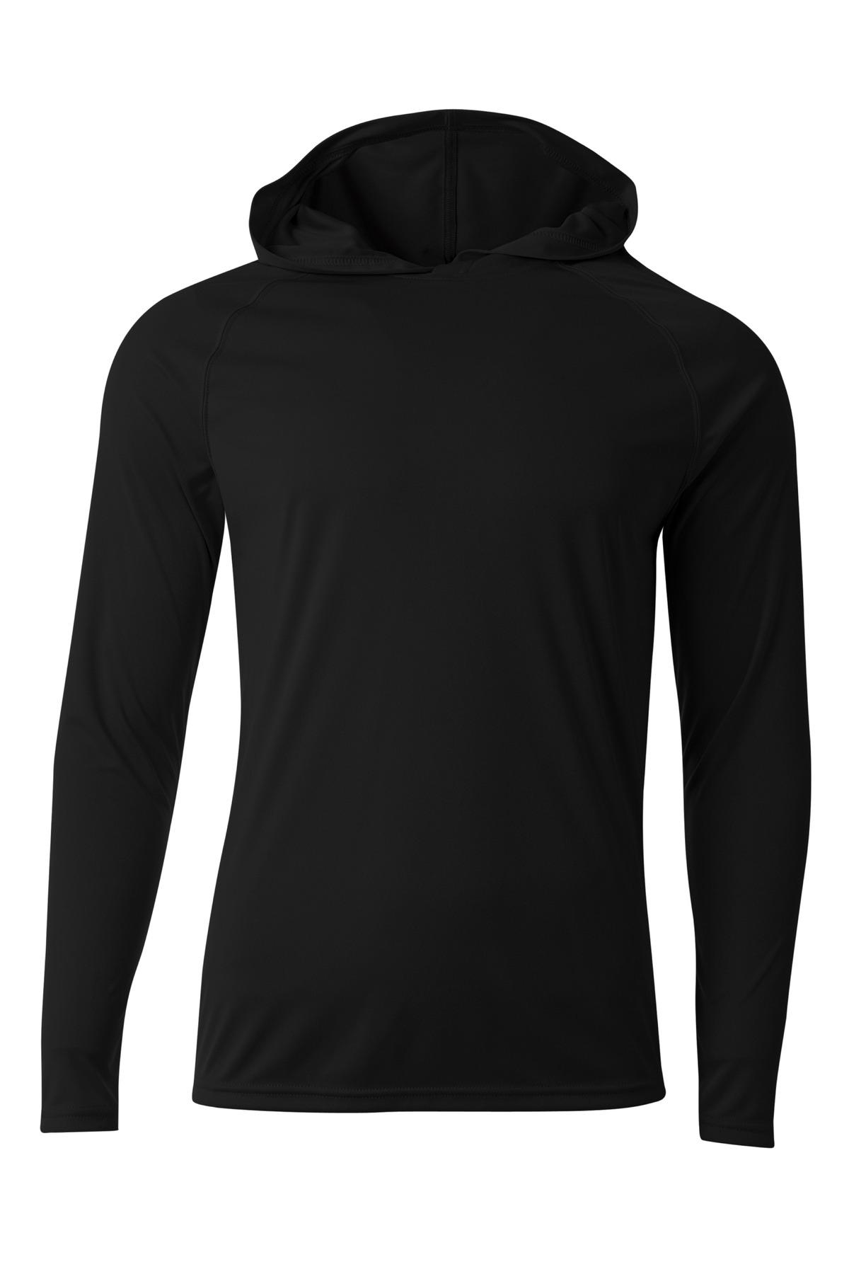 A4 Cooling Performance Long Sleeve Hooded Tee-A4