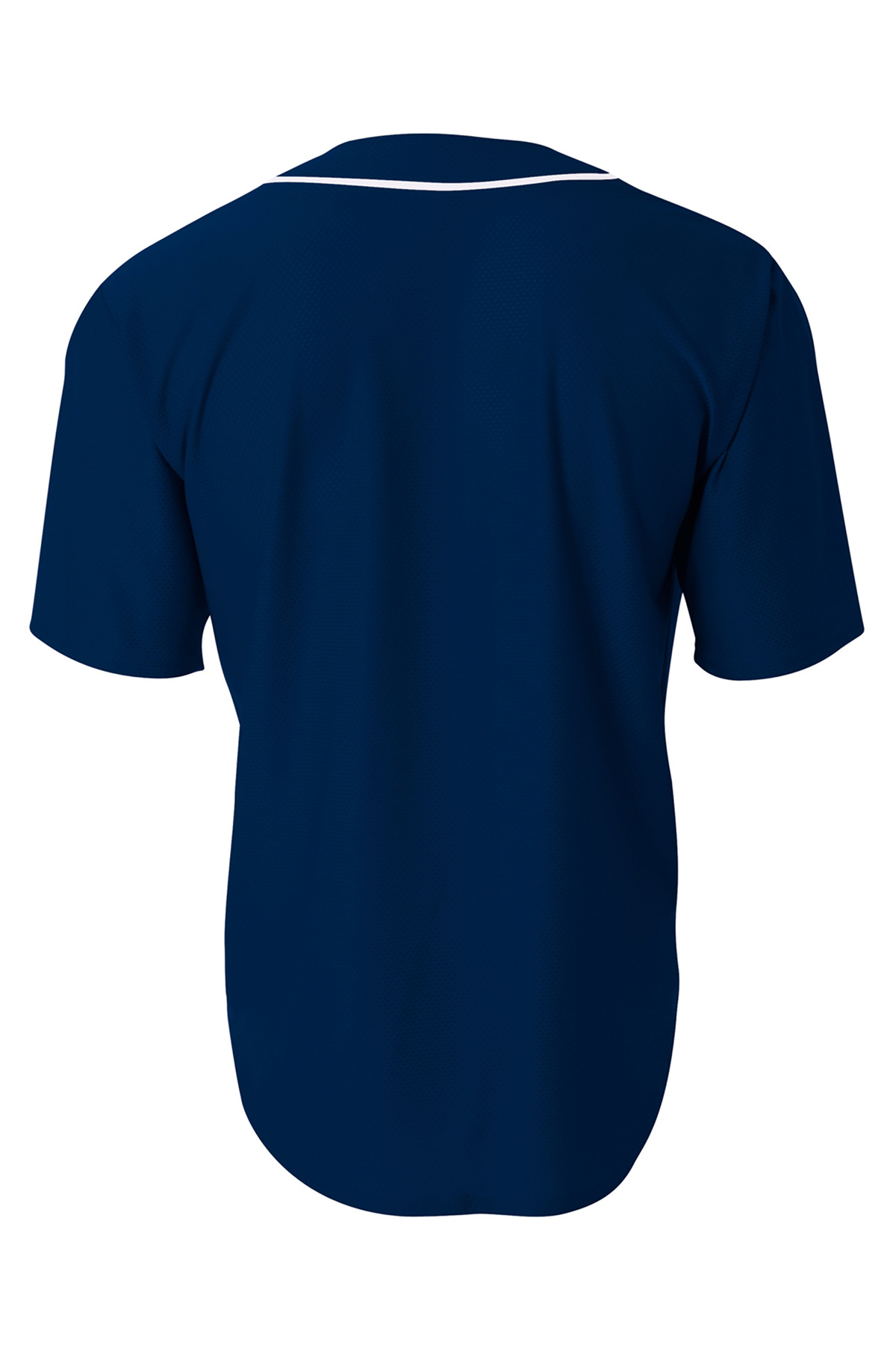 A4 Short Sleeve Full-Button Baseball Top A4N4184