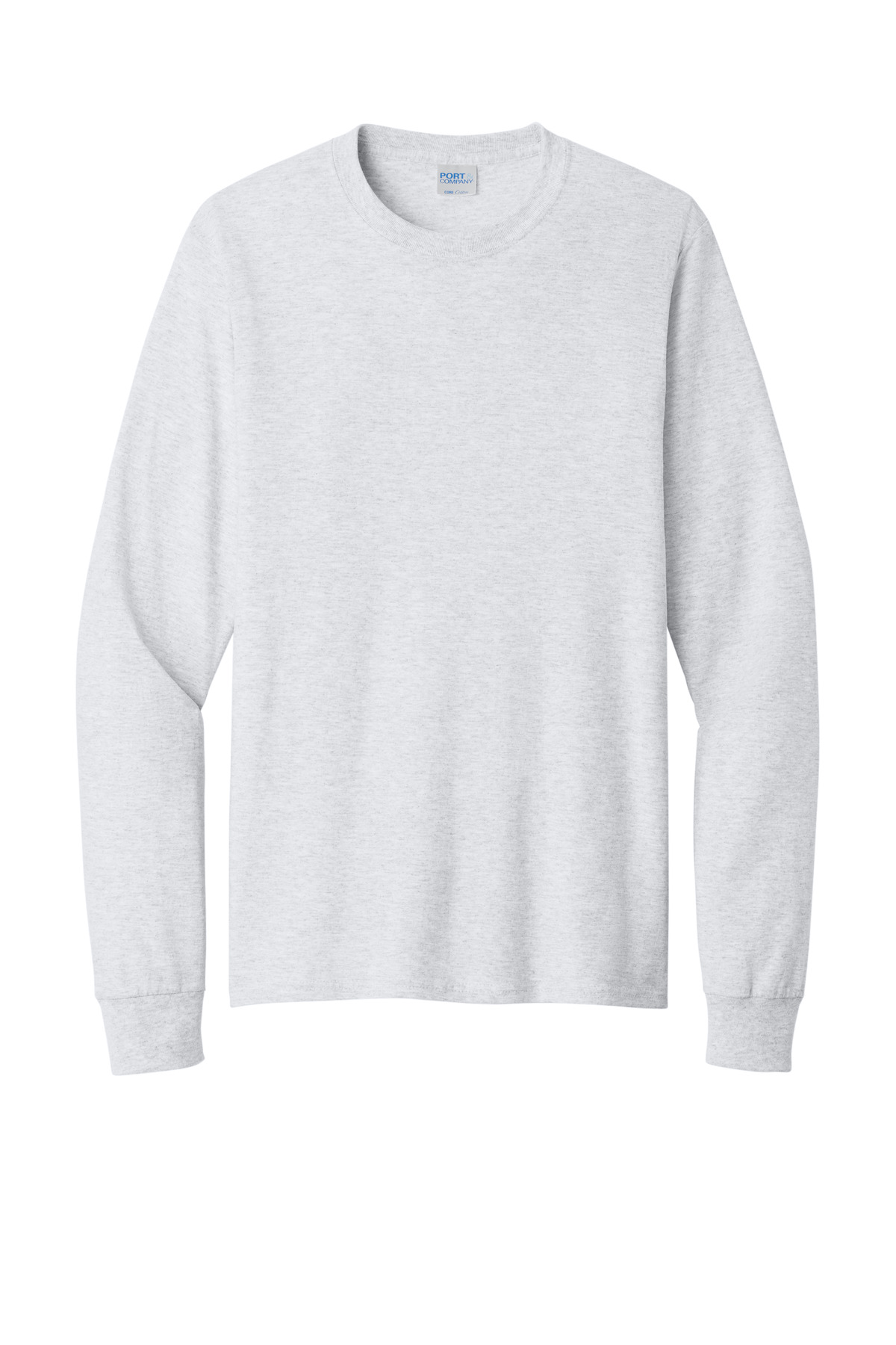 Port & Co Long Sleeve Core Cotton Tee. PC54LS