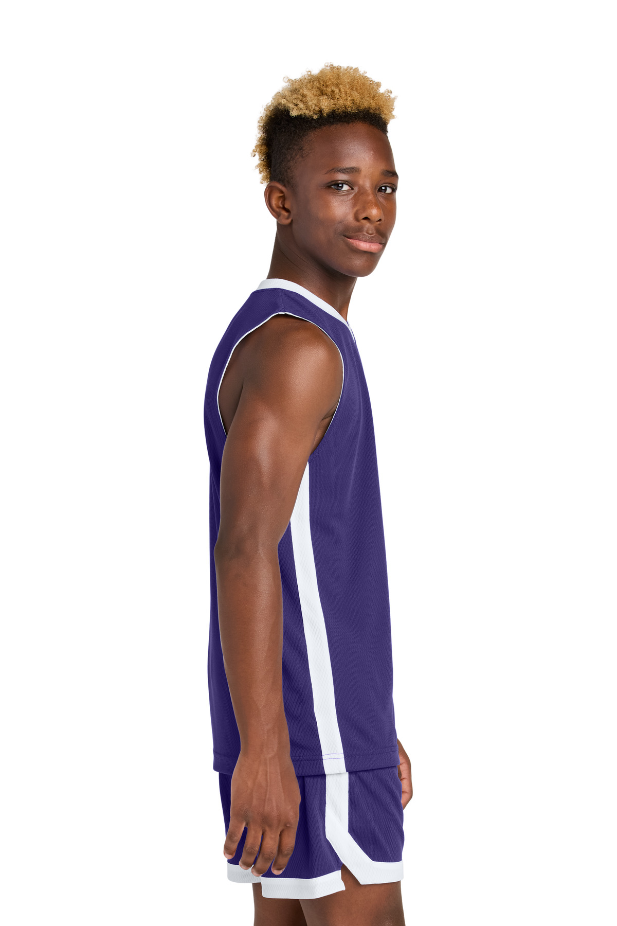 Sport-Tek Youth Rival Basketball Rev Jersey YST900