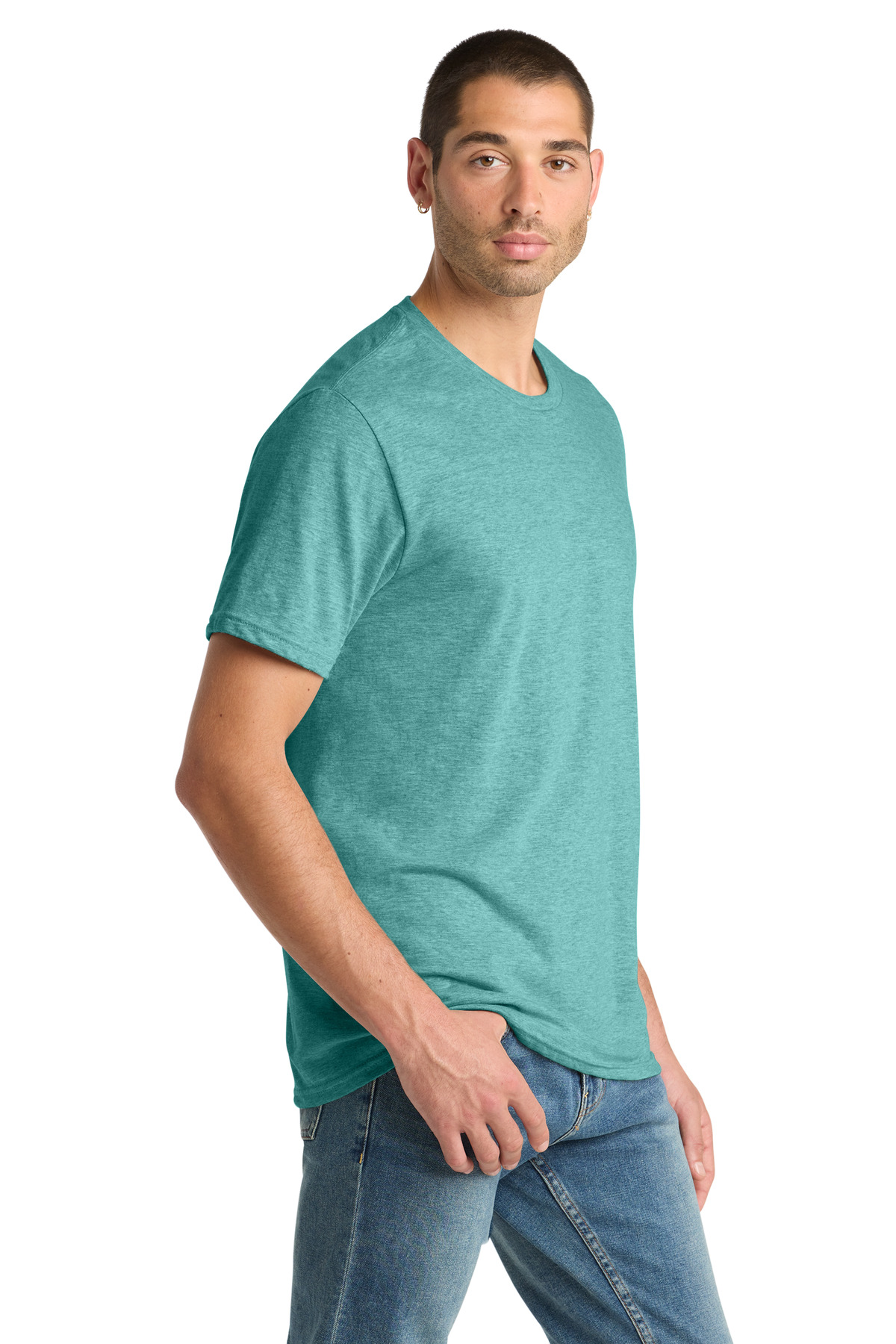 District Perfect Blend CVC Tee. DM108