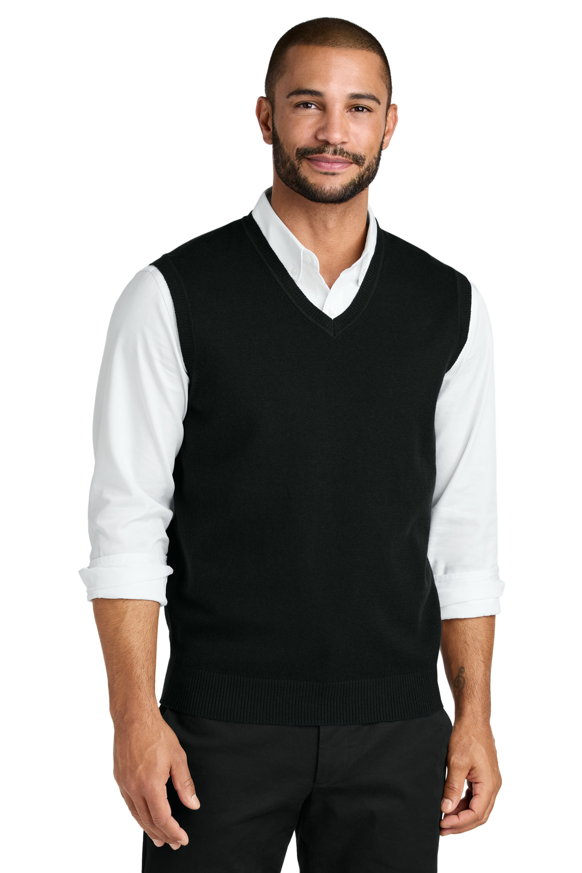 Port Authority ® Easy Care Sweater Vest SW2860 - Image 2