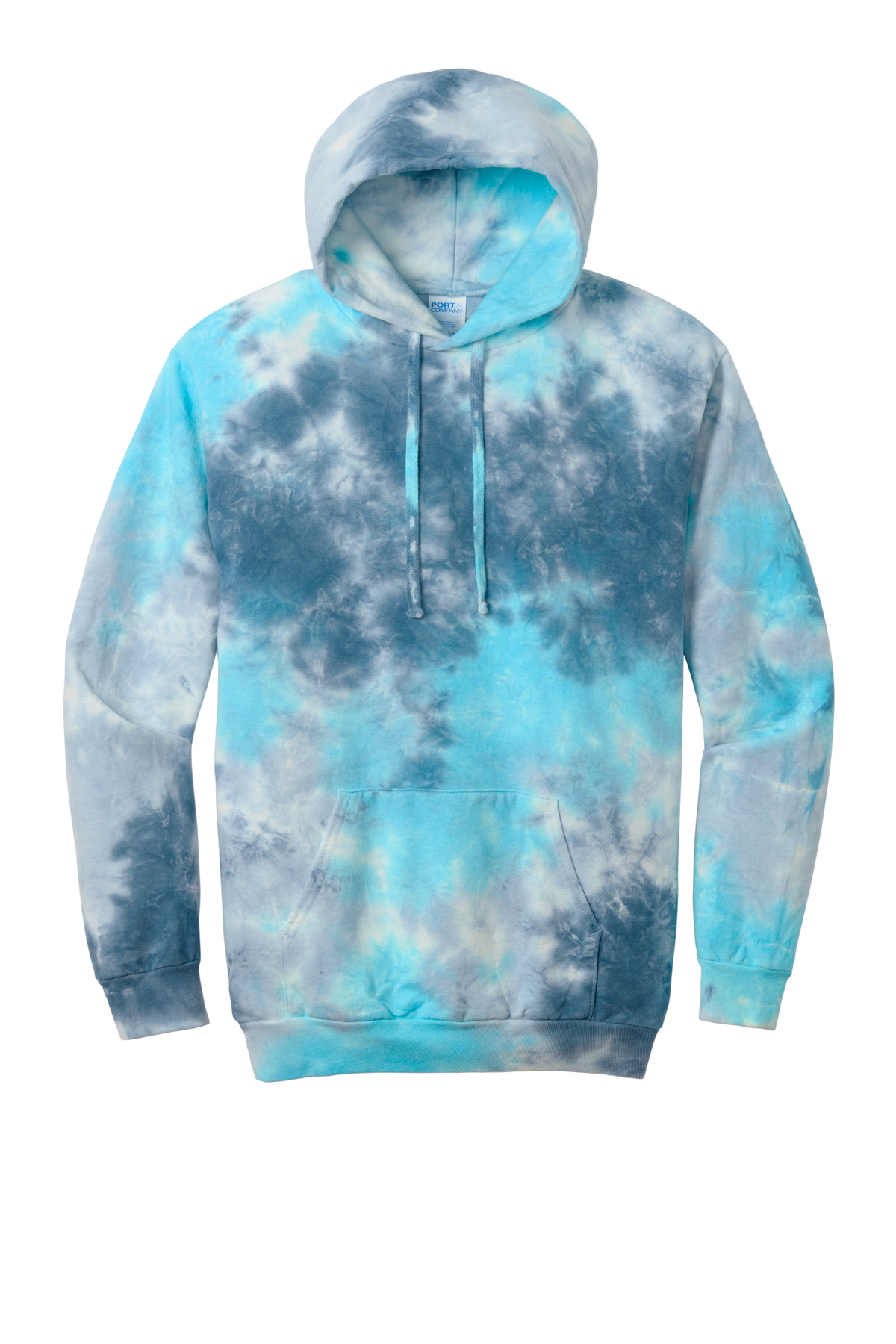 Port & Co Crystal Tie-Dye Pullover Hoodie PC144