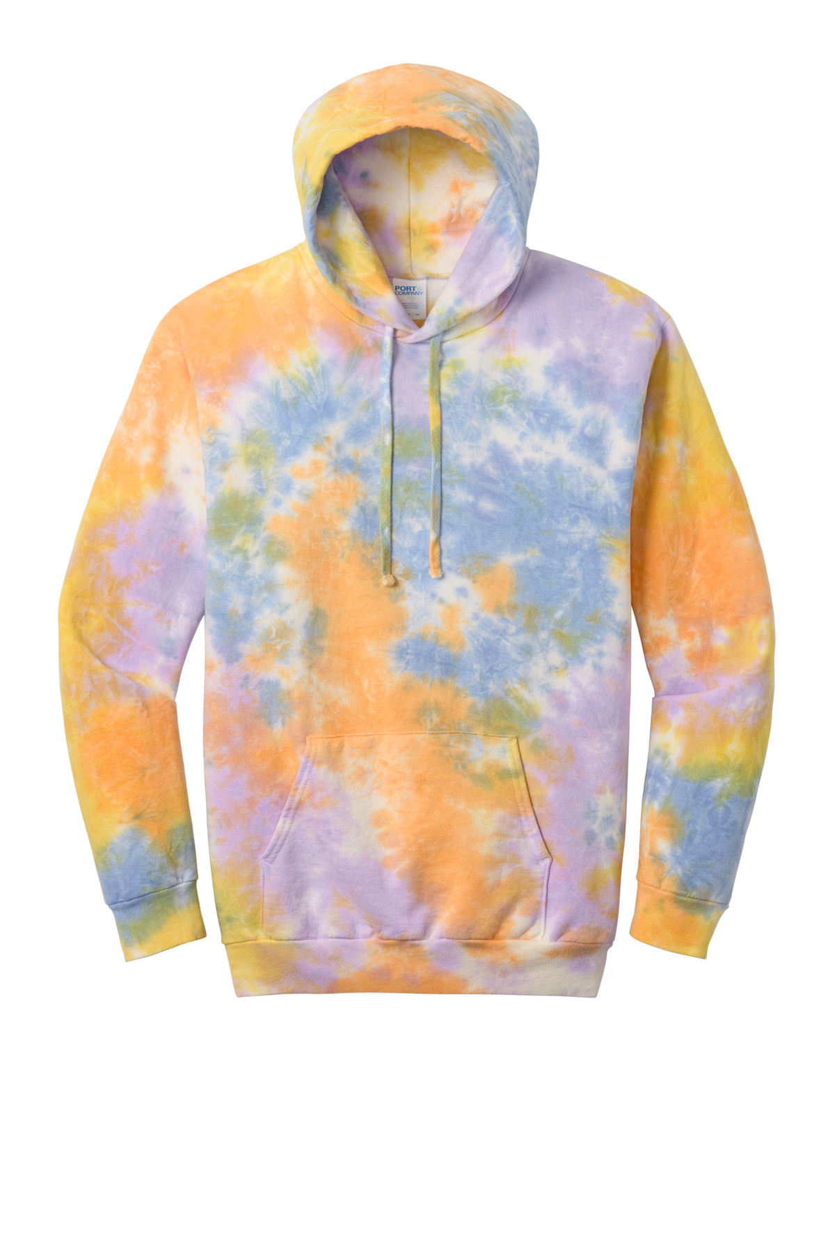 Port & Co Crystal Tie-Dye Pullover Hoodie PC144