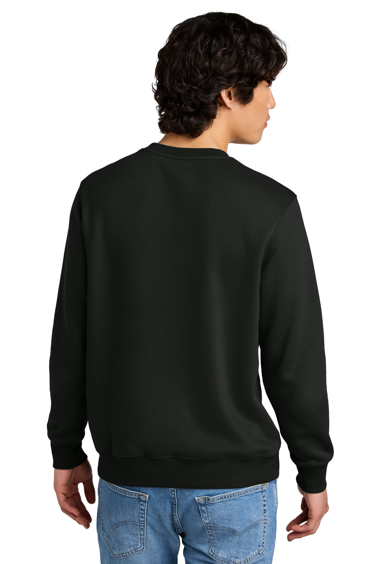 District Perfect Weight Fleece Crew DT1106