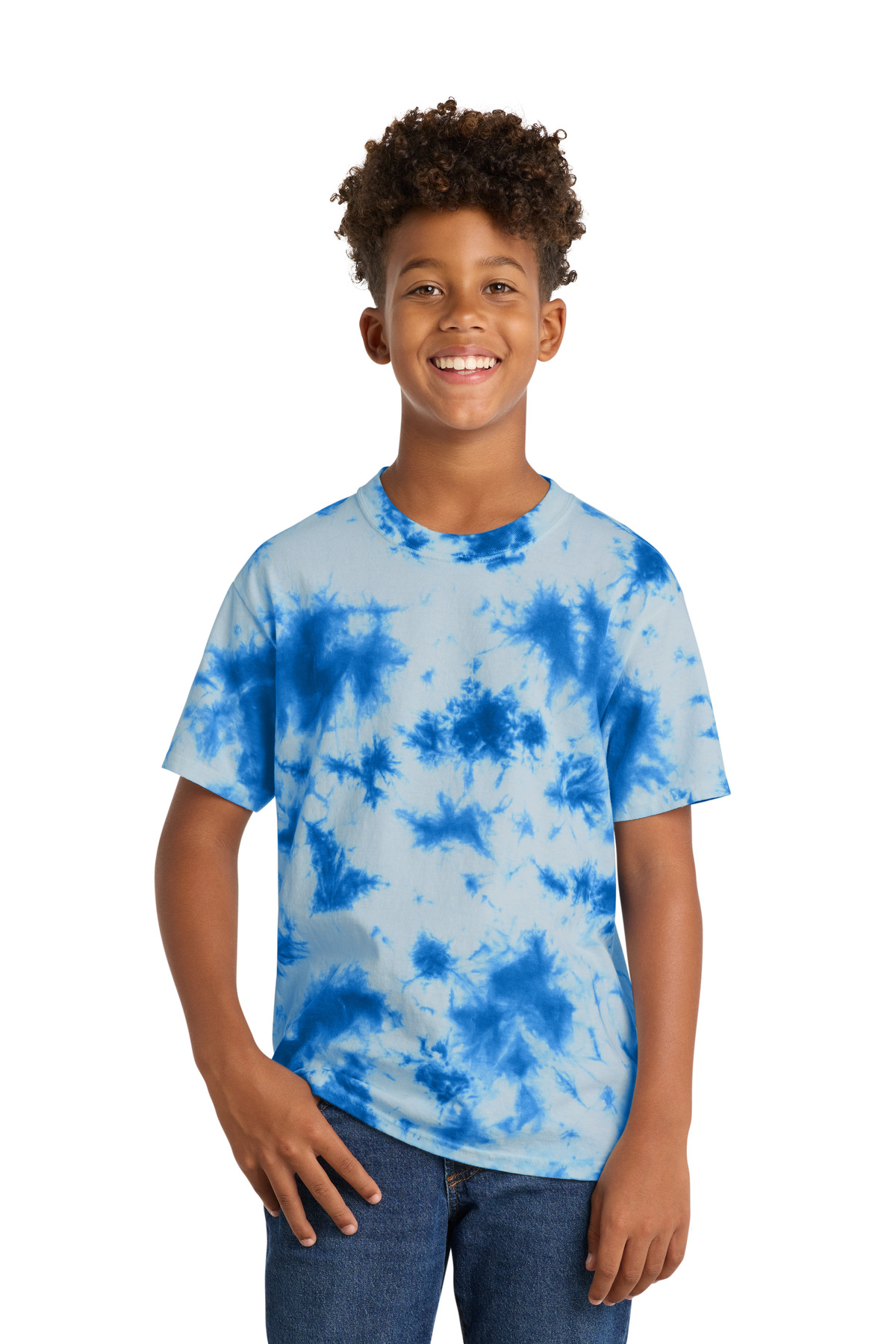 Port & Co Youth Crystal Tie-Dye Tee PC145Y