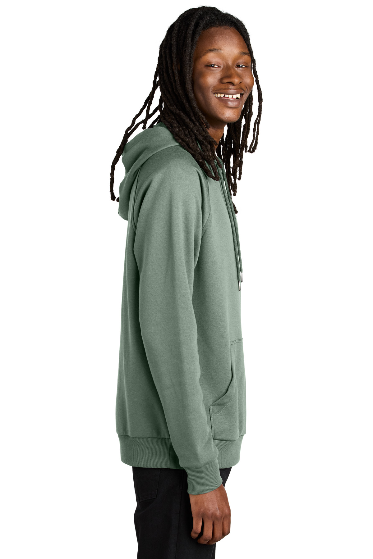 Allmade Unisex Organic CVC Fleece Pullover Hoodie AL5000