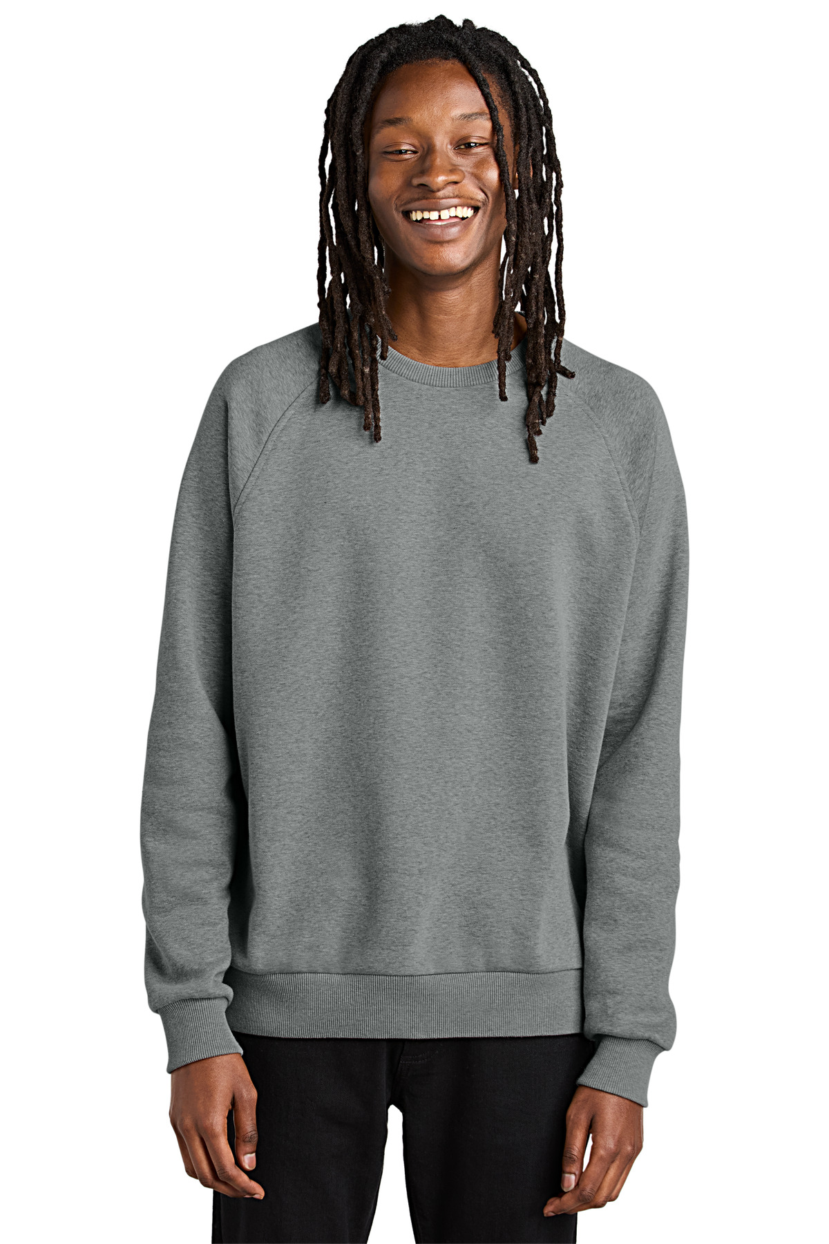 Allmade Unisex Organic CVC Fleece Crewneck Sweatshirt-AllMade