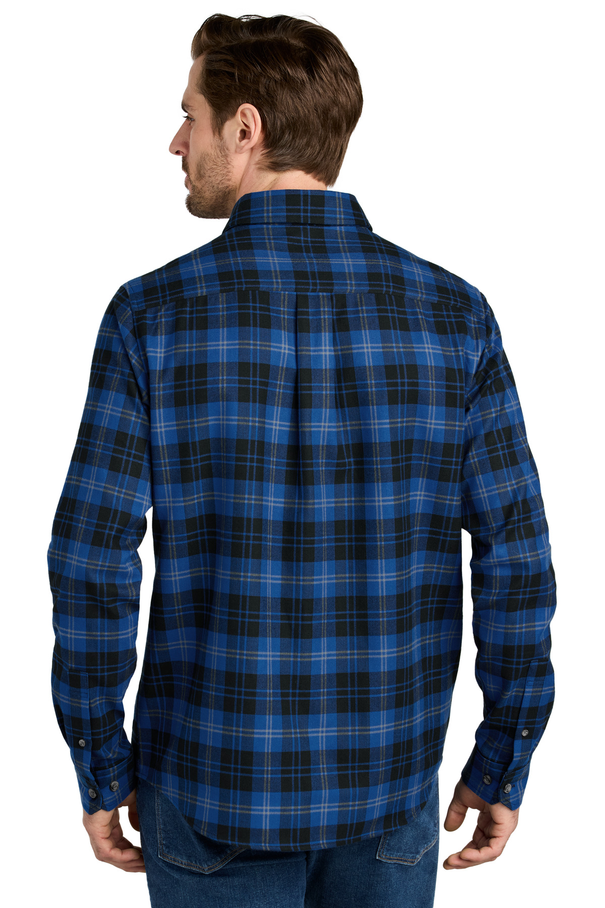 Eddie Bauer Long Sleeve Favorite Flannel Plaid Shirt EB610