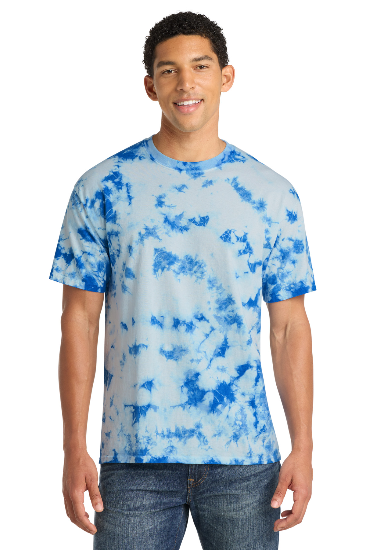 Port & Co Crystal Tie-Dye Tee PC145