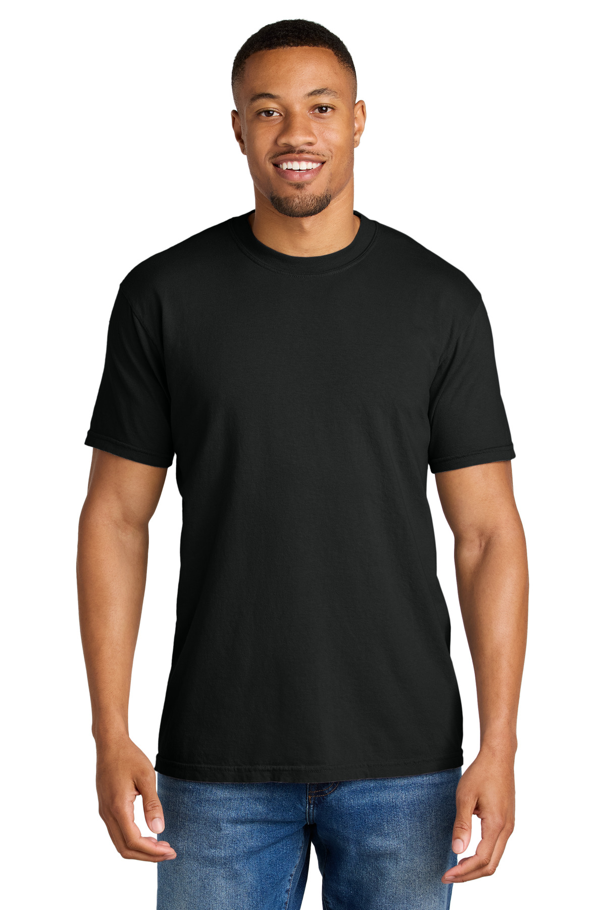 COMFORT COLORS ® Heavyweight Ring Spun Tee. 1717 - Black
