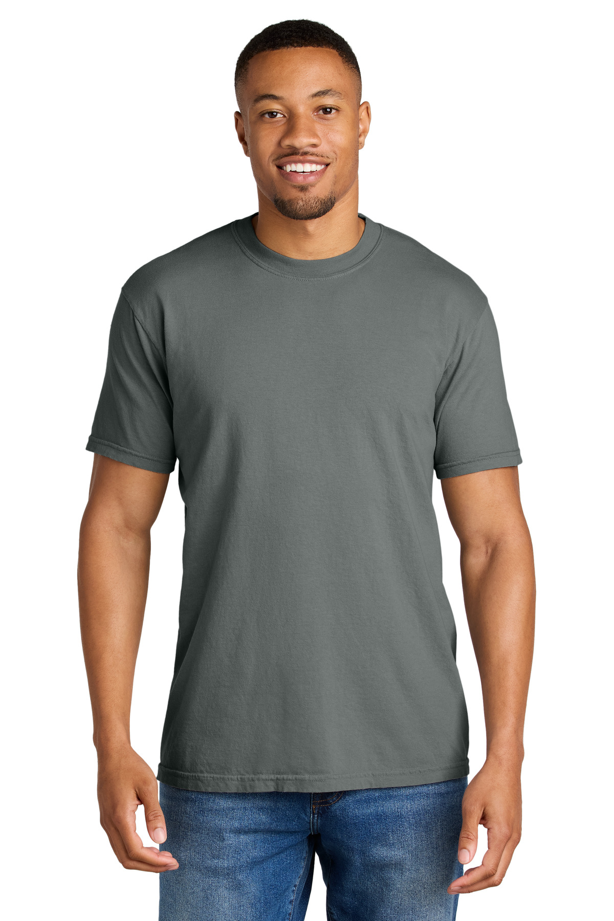 COMFORT COLORS ® Heavyweight Ring Spun Tee. 1717 - Grey