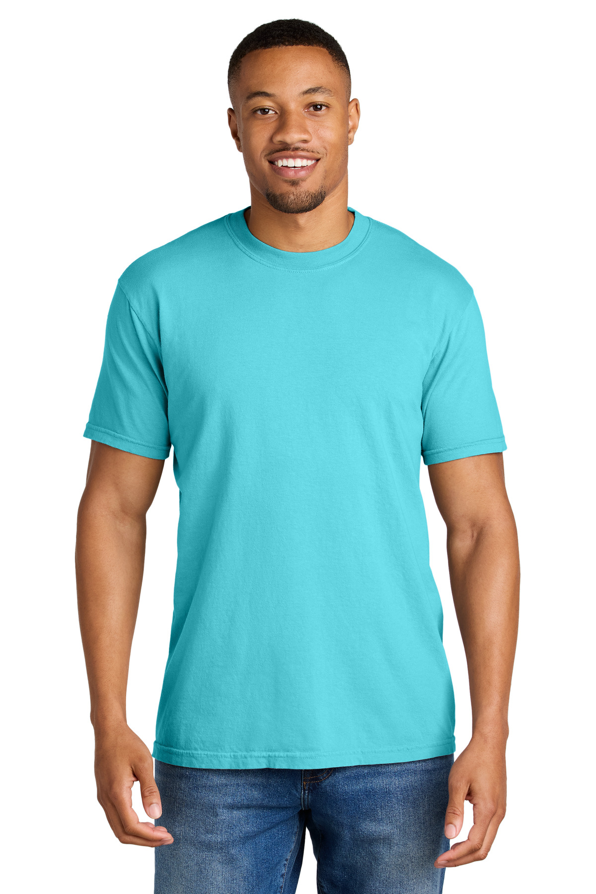 COMFORT COLORS ® Heavyweight Ring Spun Tee. 1717 - Lagoon