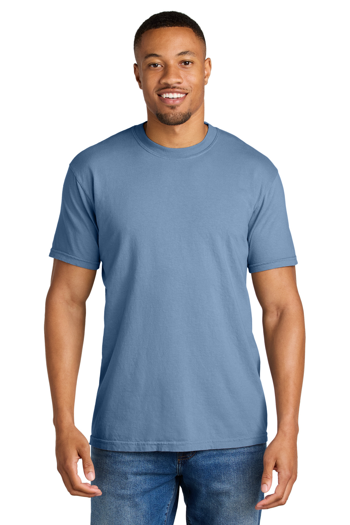 Comfort Colors 1717 t-shirt in Washed Denim