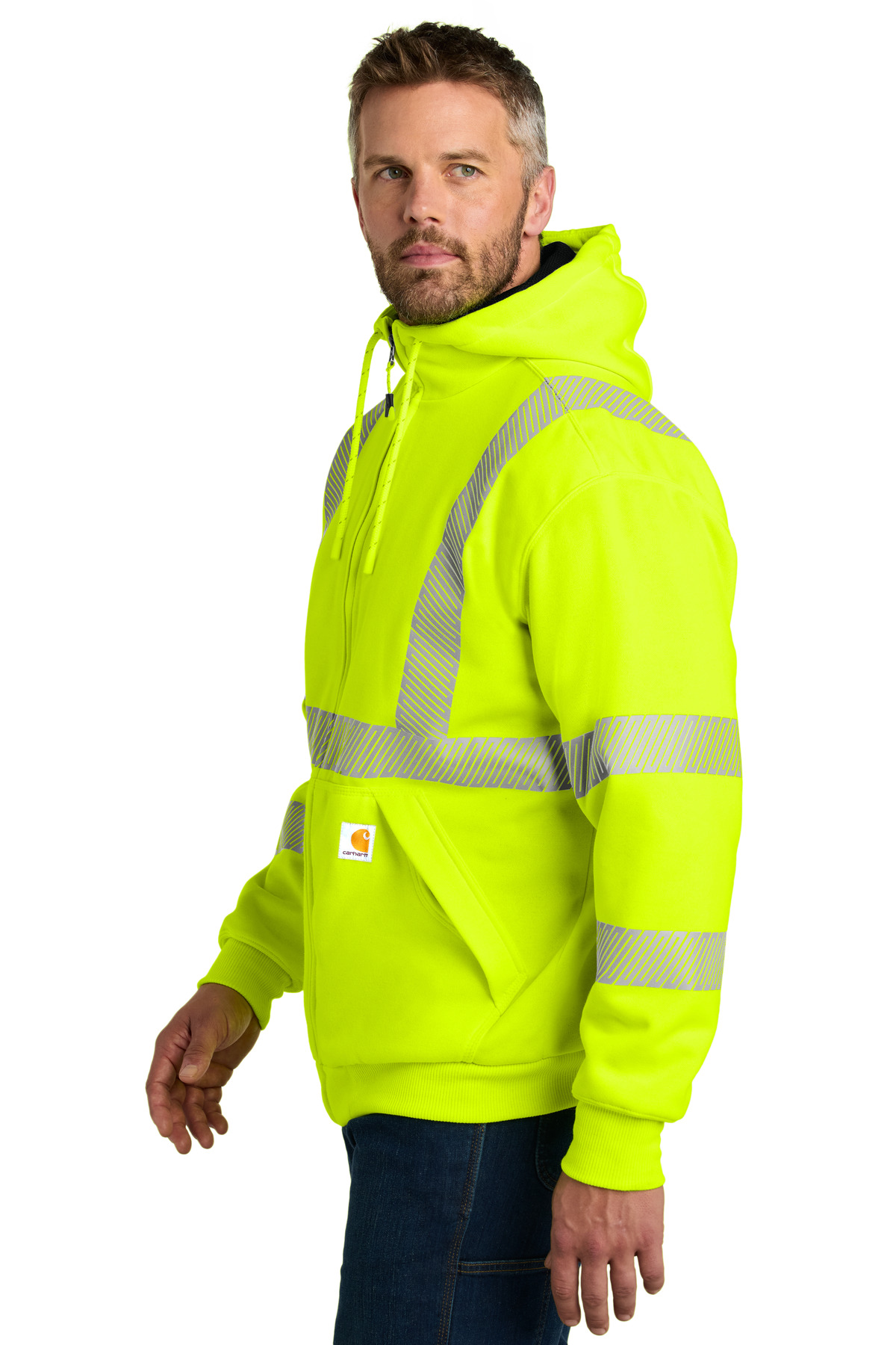 Carhartt ANSI 107 Class 3 Lined Full-Zip Sweatshirt CT104988