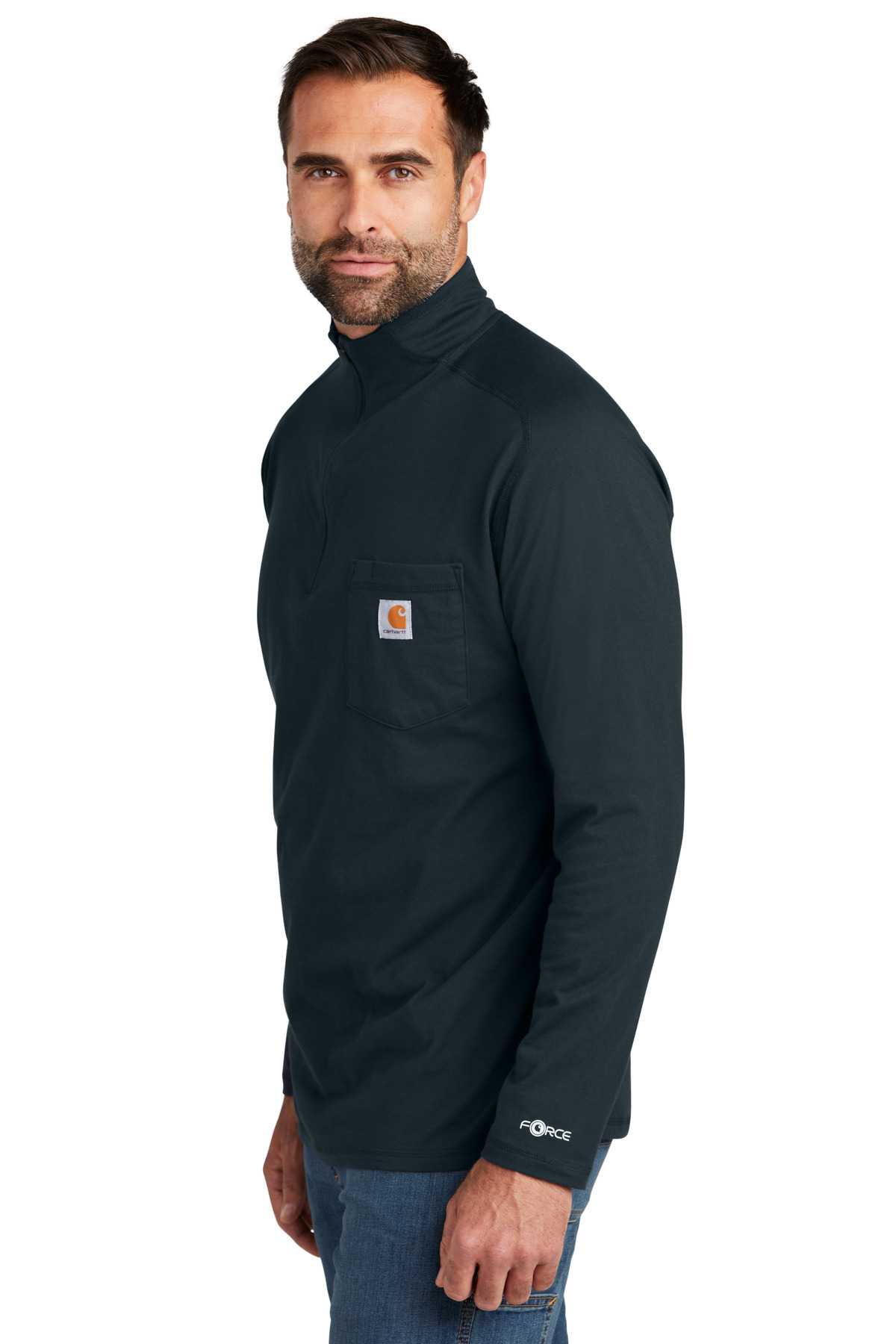 Carhartt Force 1/4-Zip Long Sleeve T-Shirt CT106660