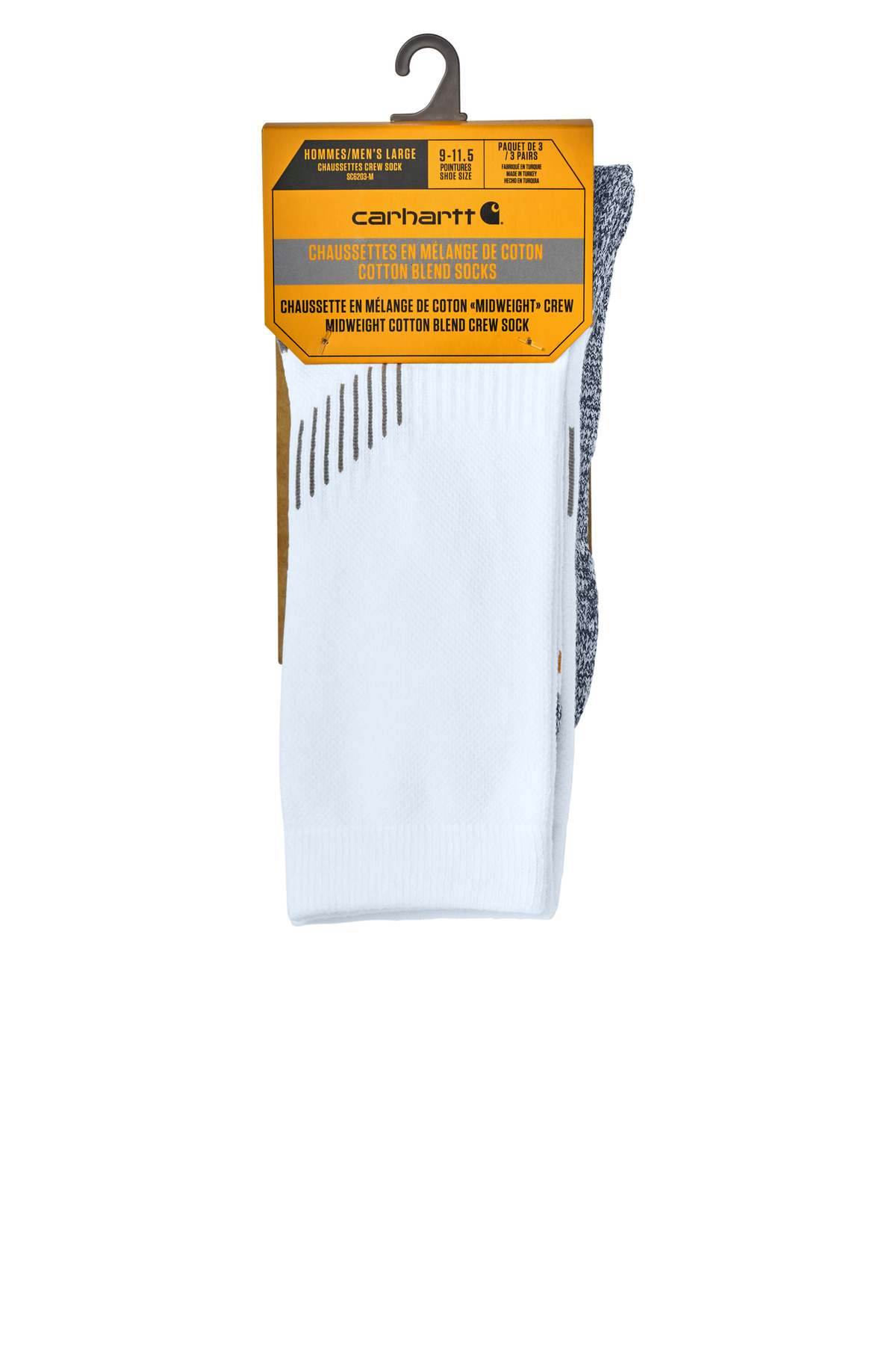 Carhartt Force Midweight Crew Sock (3-Pack)